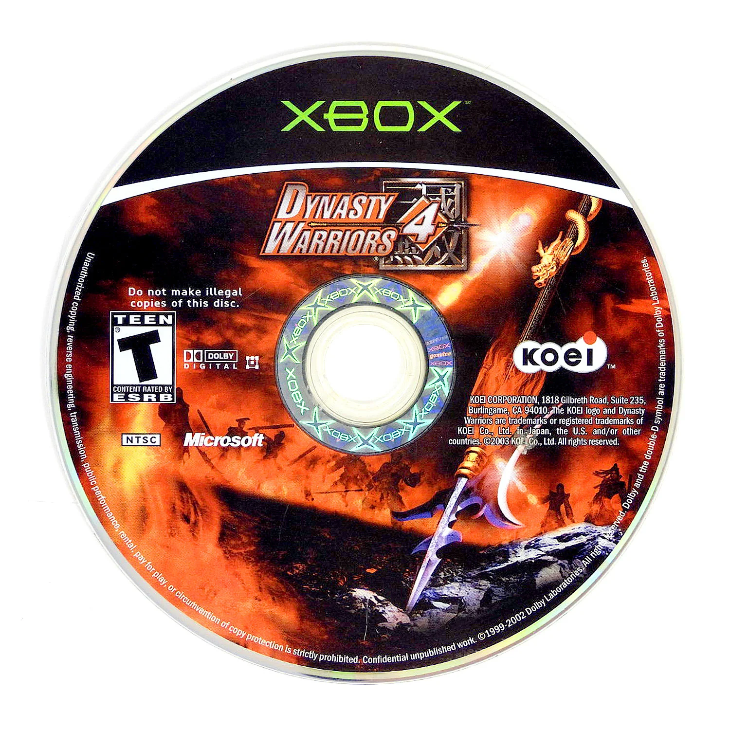 Dynasty Warriors 4 (Xbox) - Image 5