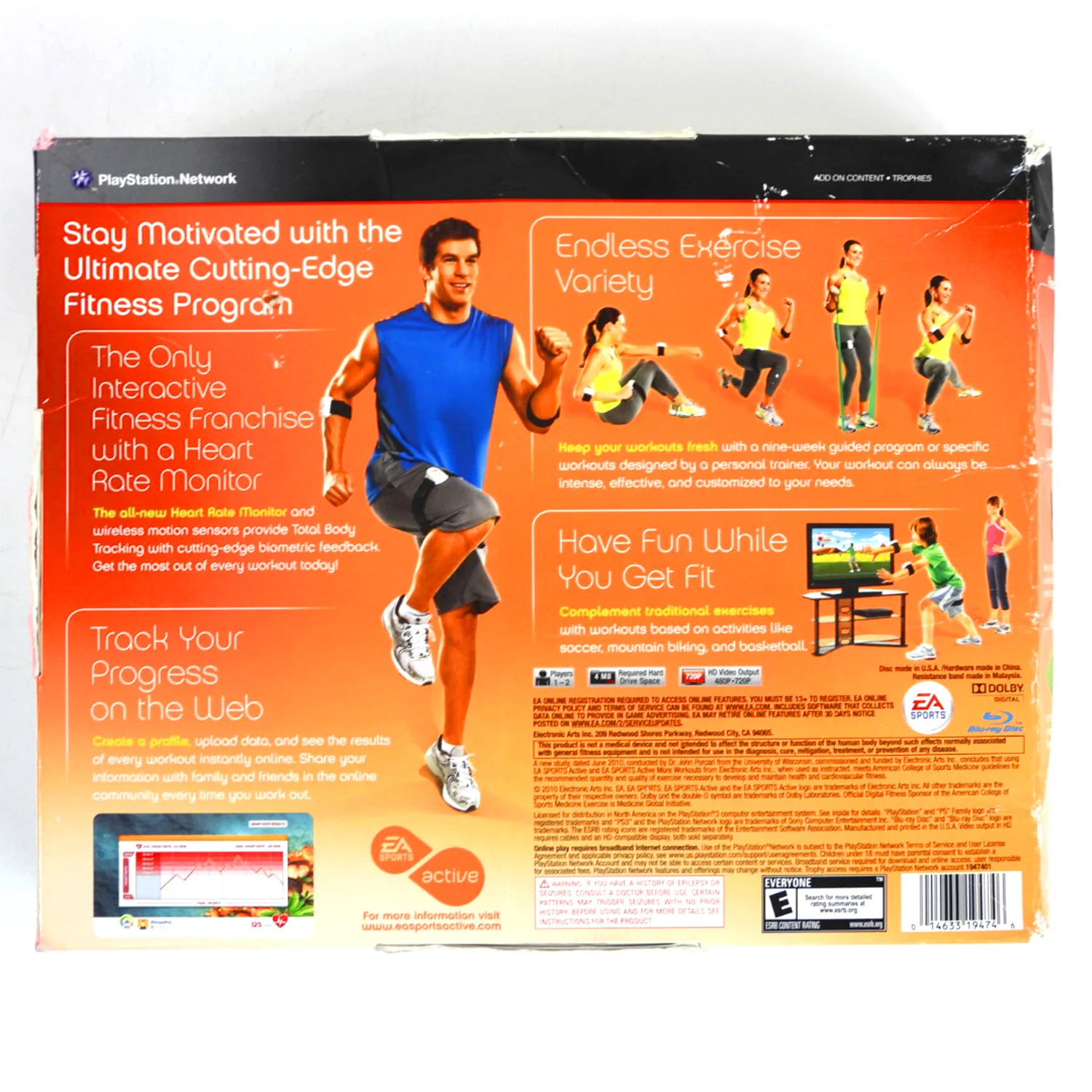 EA Sports Active 2 (PlayStation 3 / PS3) - Image 2