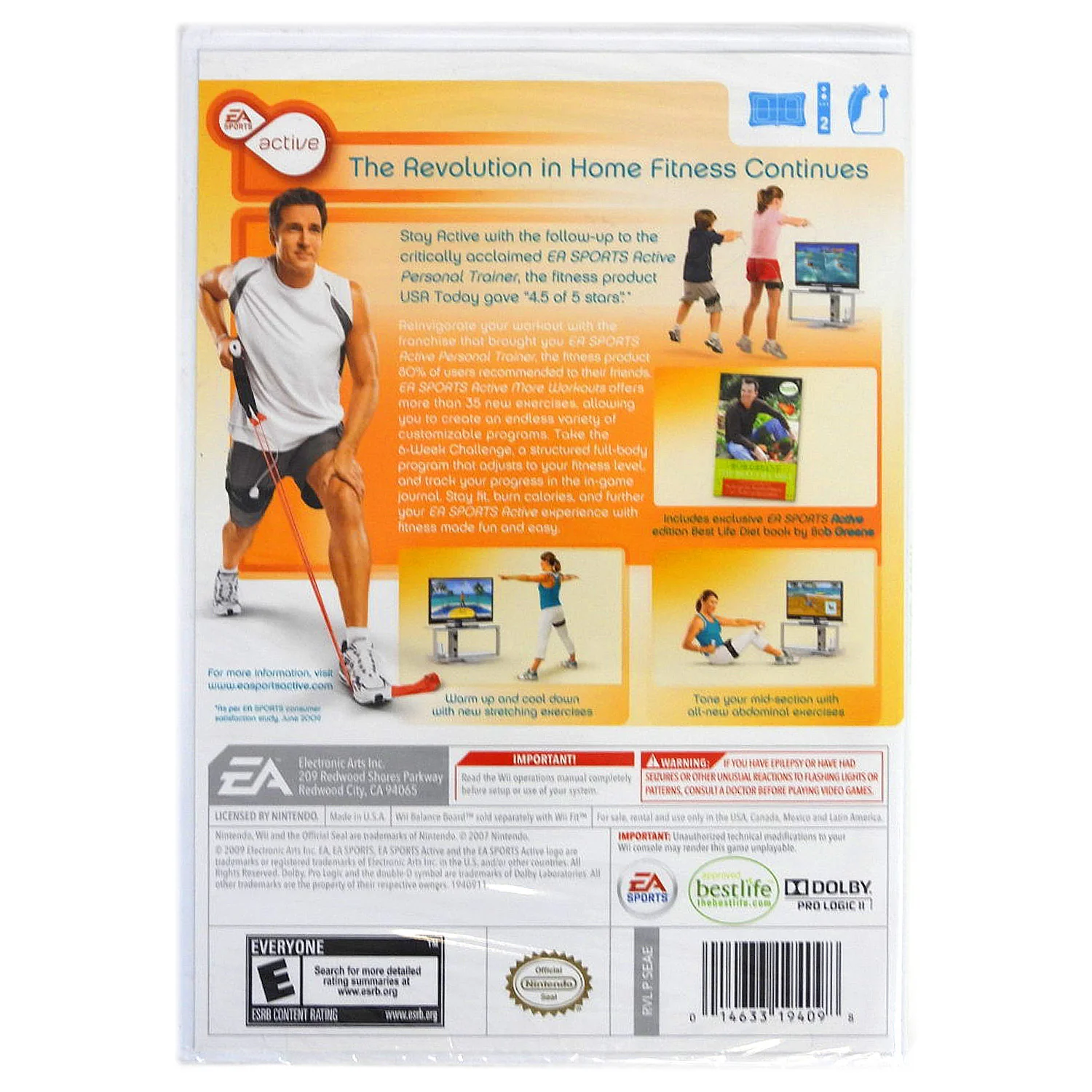 EA Sports Active More Workouts [Game Only] (Nintendo Wii) - Image 2