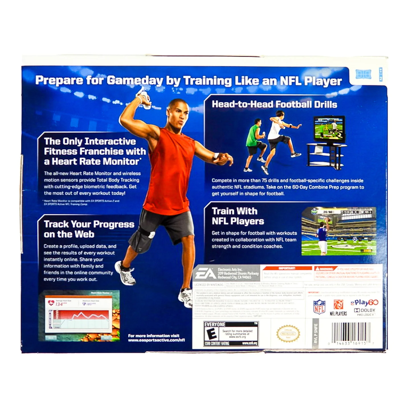 EA Sports Active: NFL Training Camp (Nintendo Wii) - Image 2