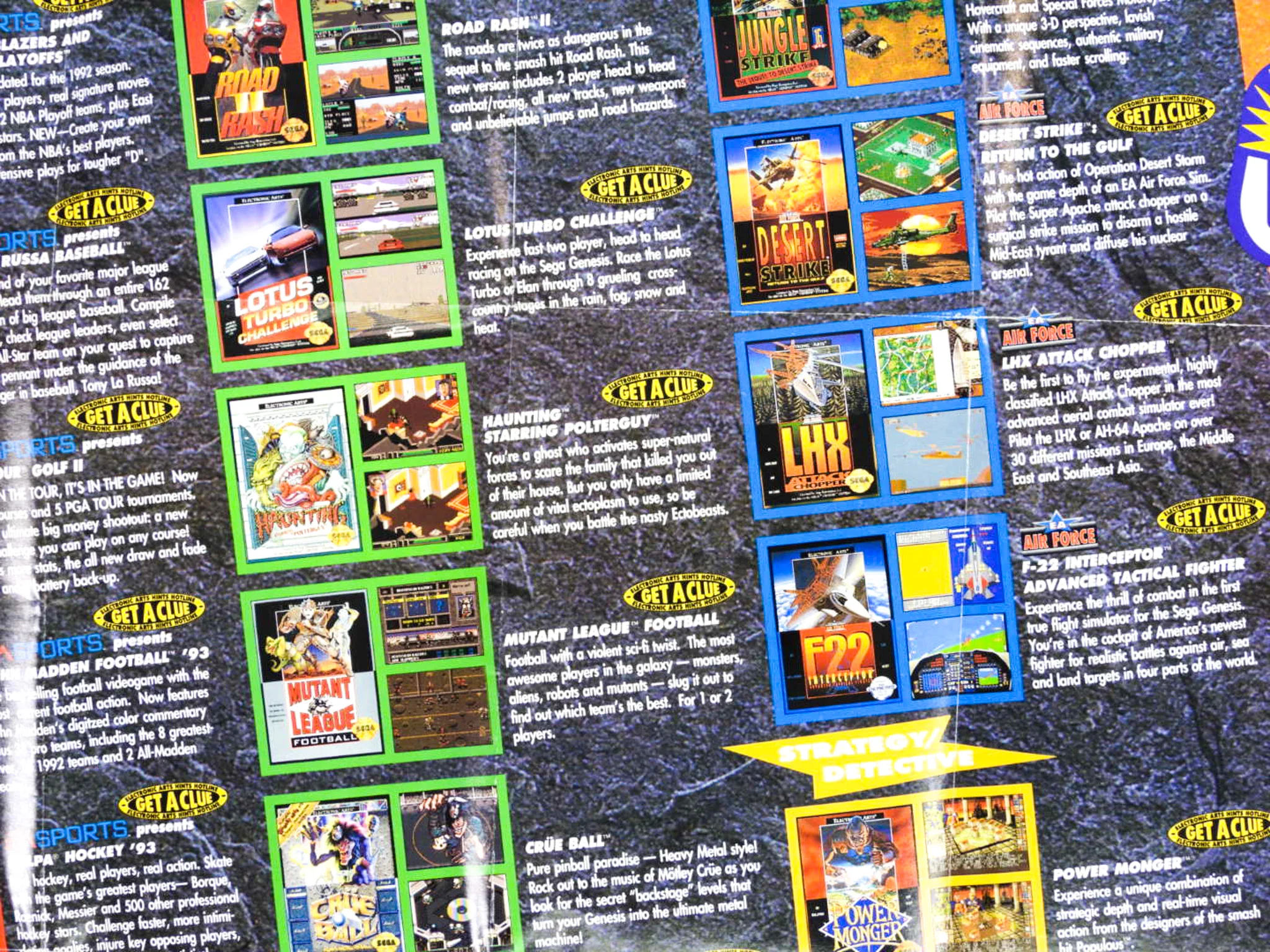 EA Sports [Poster] (Sega Genesis) - Image 4