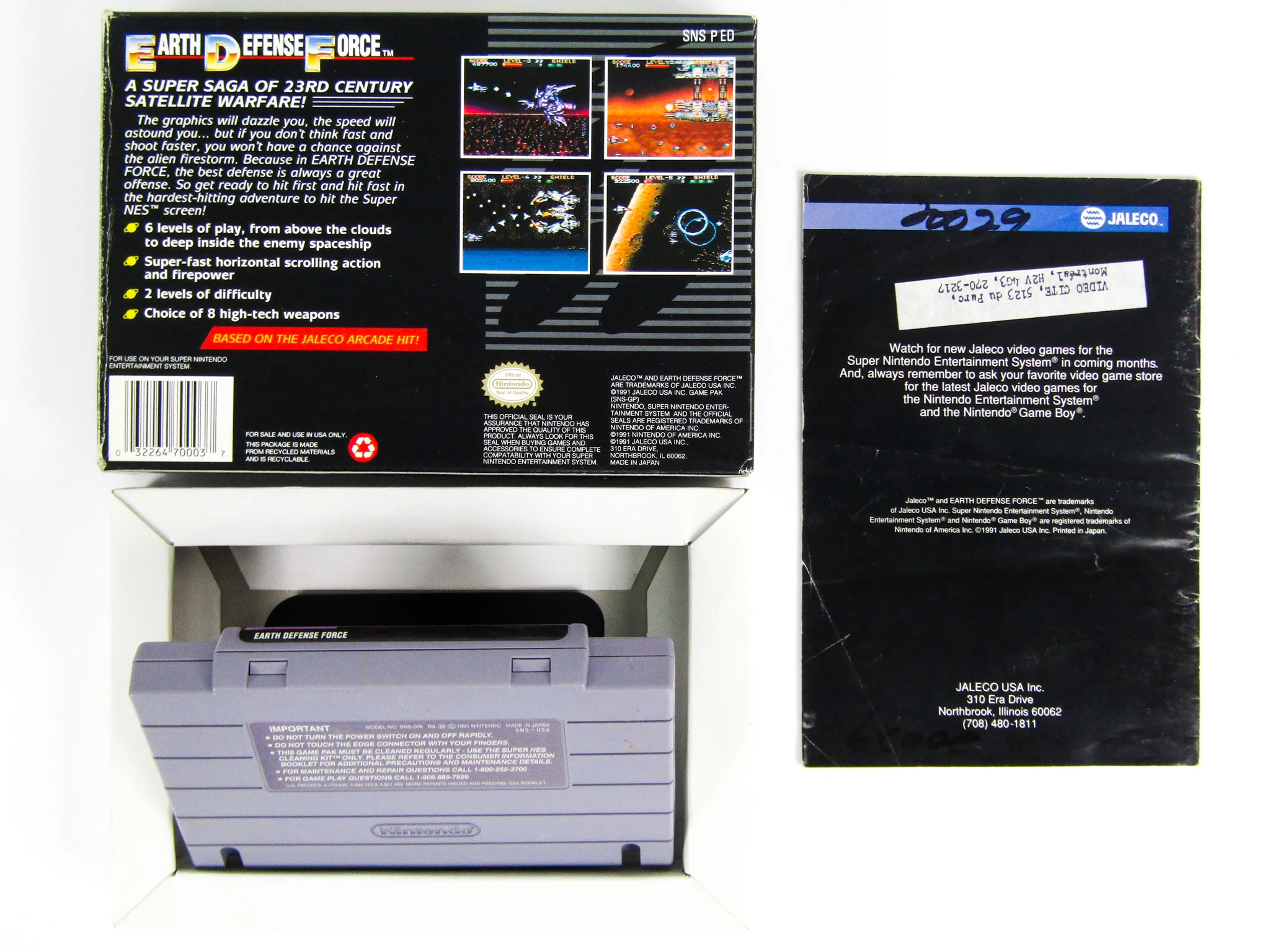 Earth Defense Force (Super Nintendo / SNES) - Image 2
