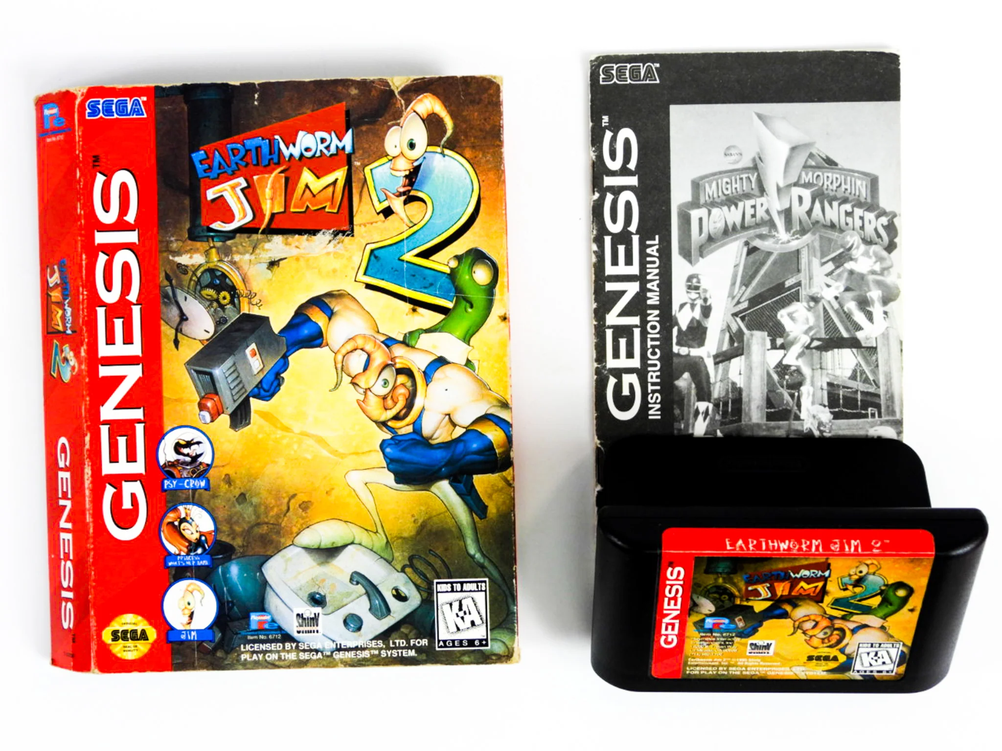 Earthworm Jim 2 [Cardboard Box] (Sega Genesis) - Image 7
