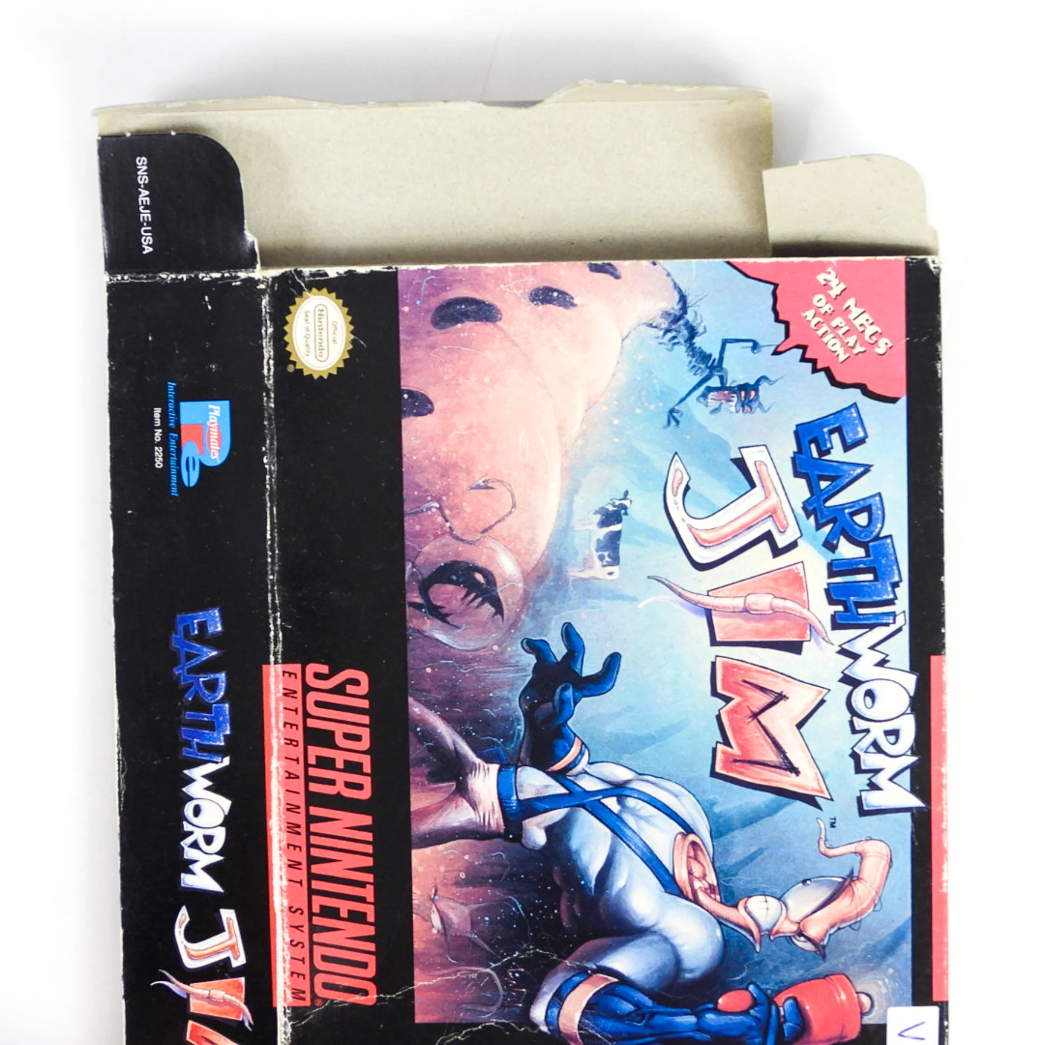 Earthworm Jim [Box] (Super Nintendo / SNES) - Image 2