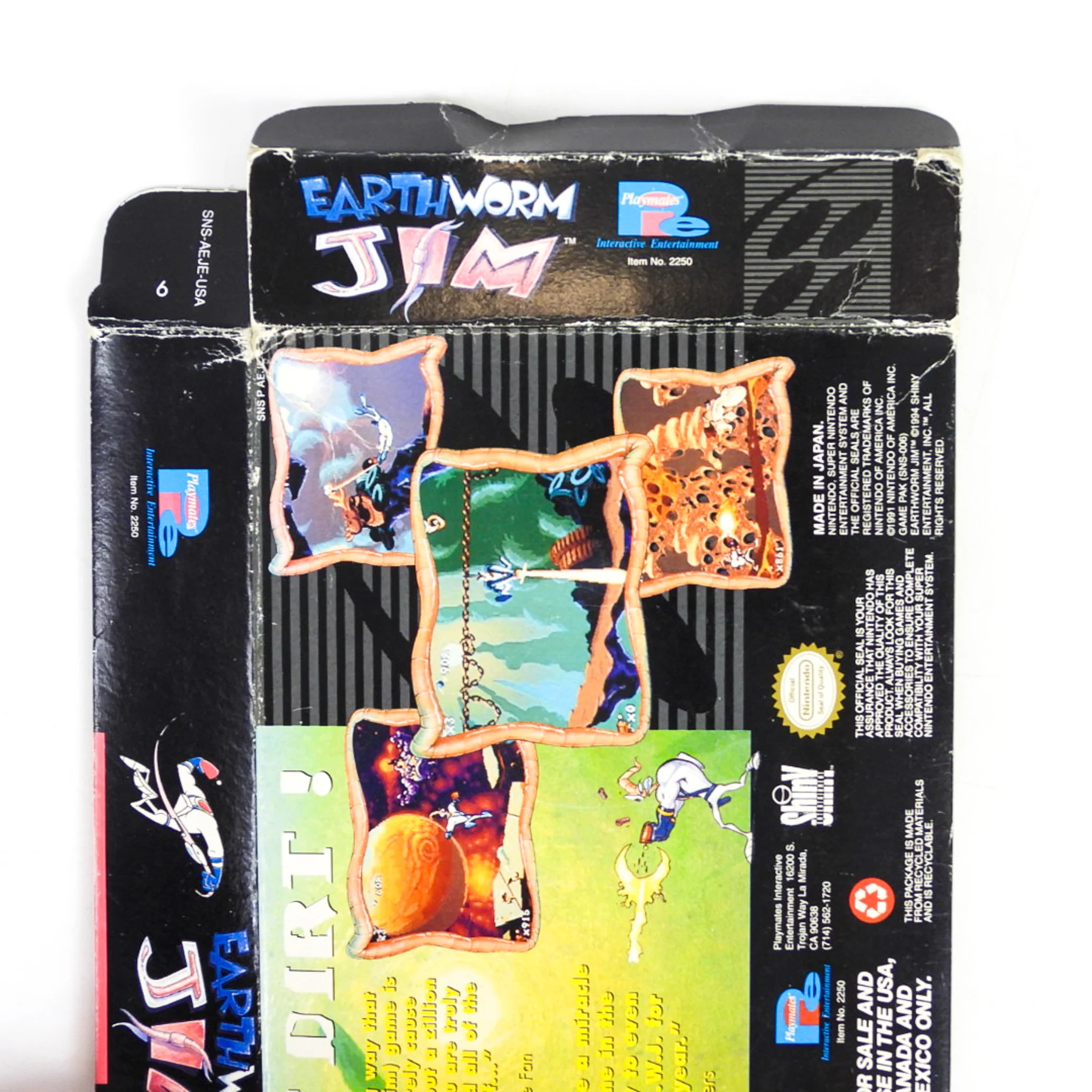 Earthworm Jim [Box] (Super Nintendo / SNES) - Image 5