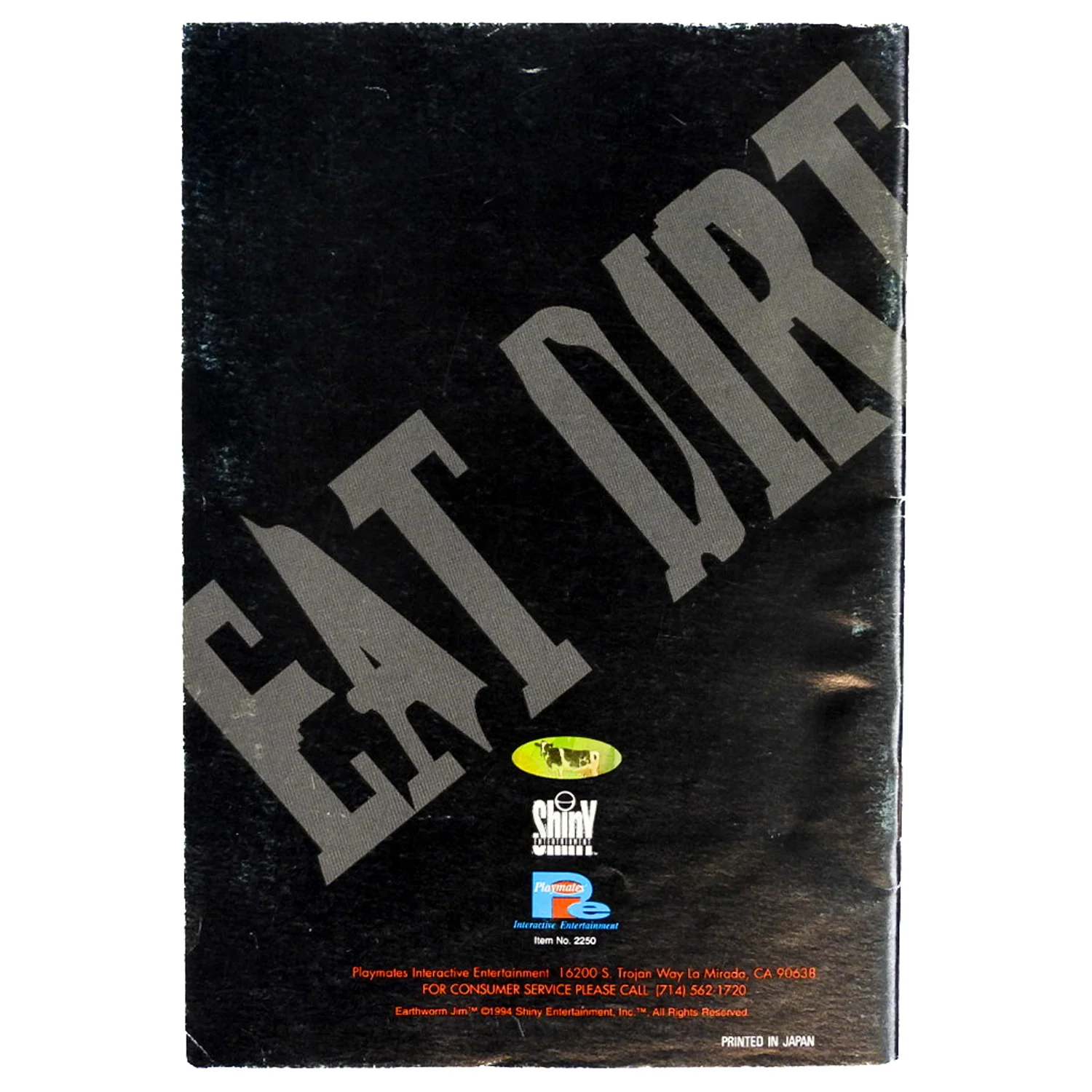 Earthworm Jim [Manual] (Super Nintendo / SNES) - Image 2