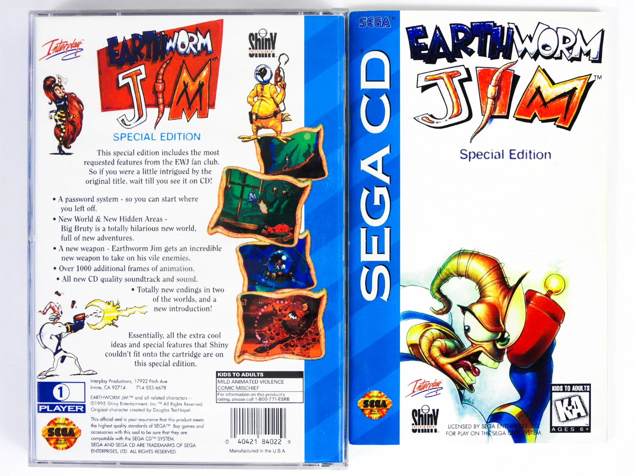 Earthworm Jim [Special Edition] (Sega CD) - Image 2