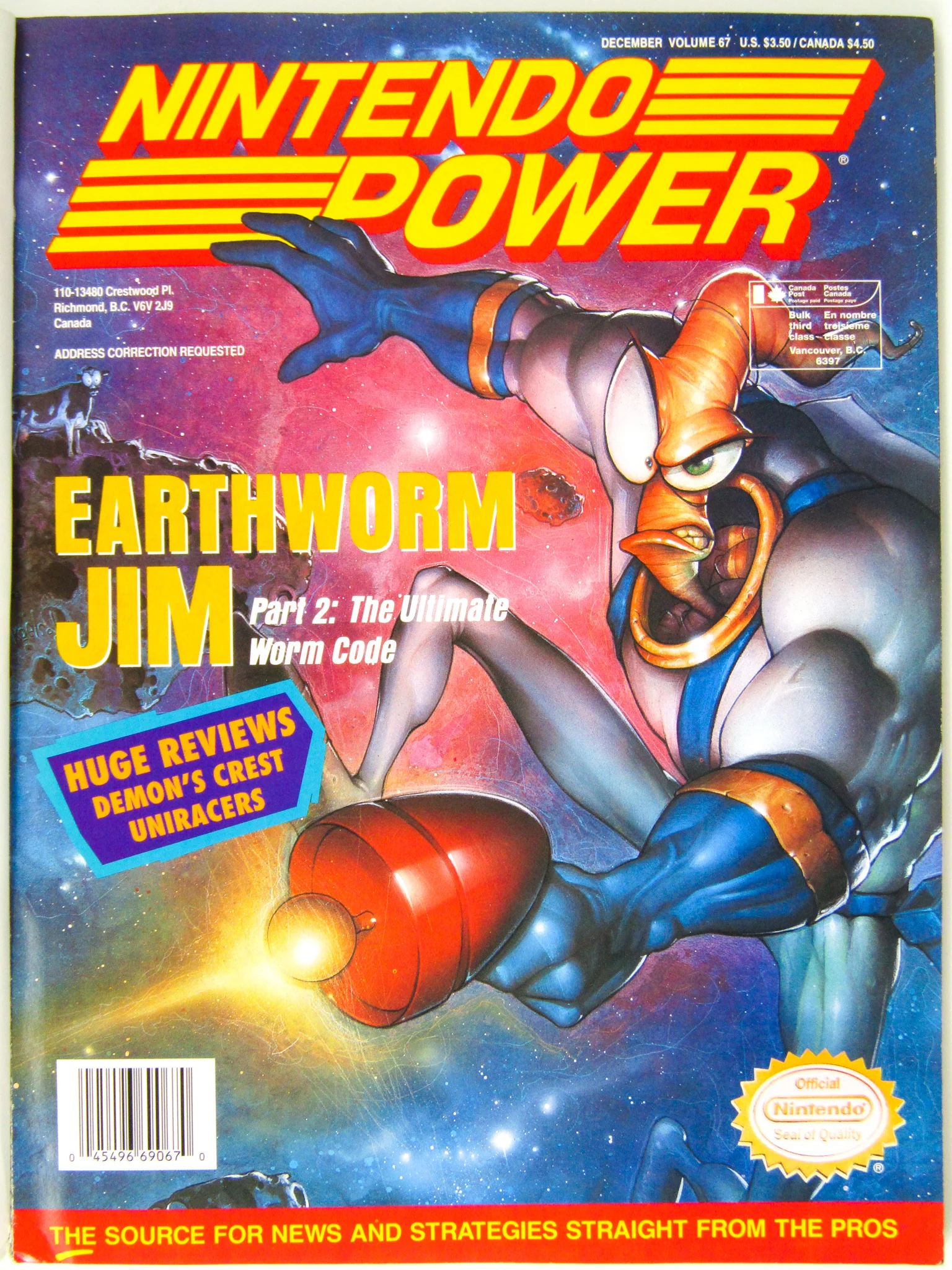 Earthworm Jim [Volume 67] [Nintendo Power] (Magazines) - Image 8