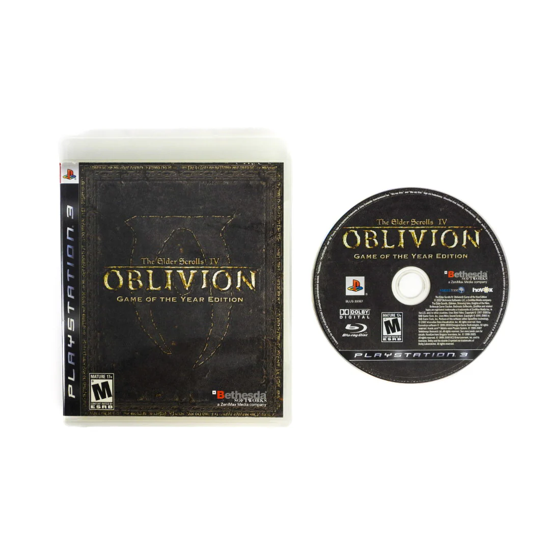 Elder Scrolls IV 4 Oblivion [Game of the Year] (PlayStation 3 / PS3) - Image 4