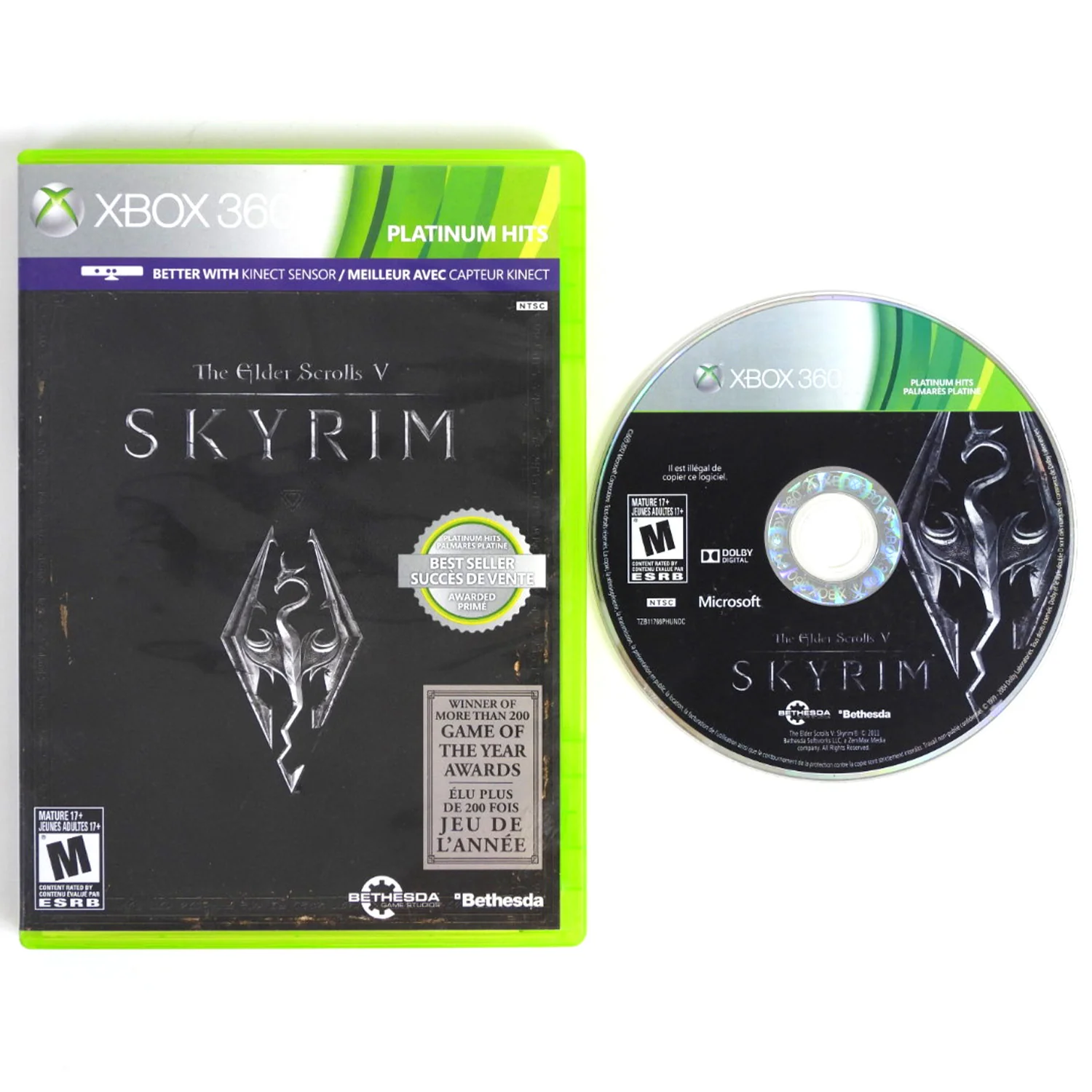 Elder Scrolls V: Skyrim [Platinum Hits] (Xbox 360) - Image 2