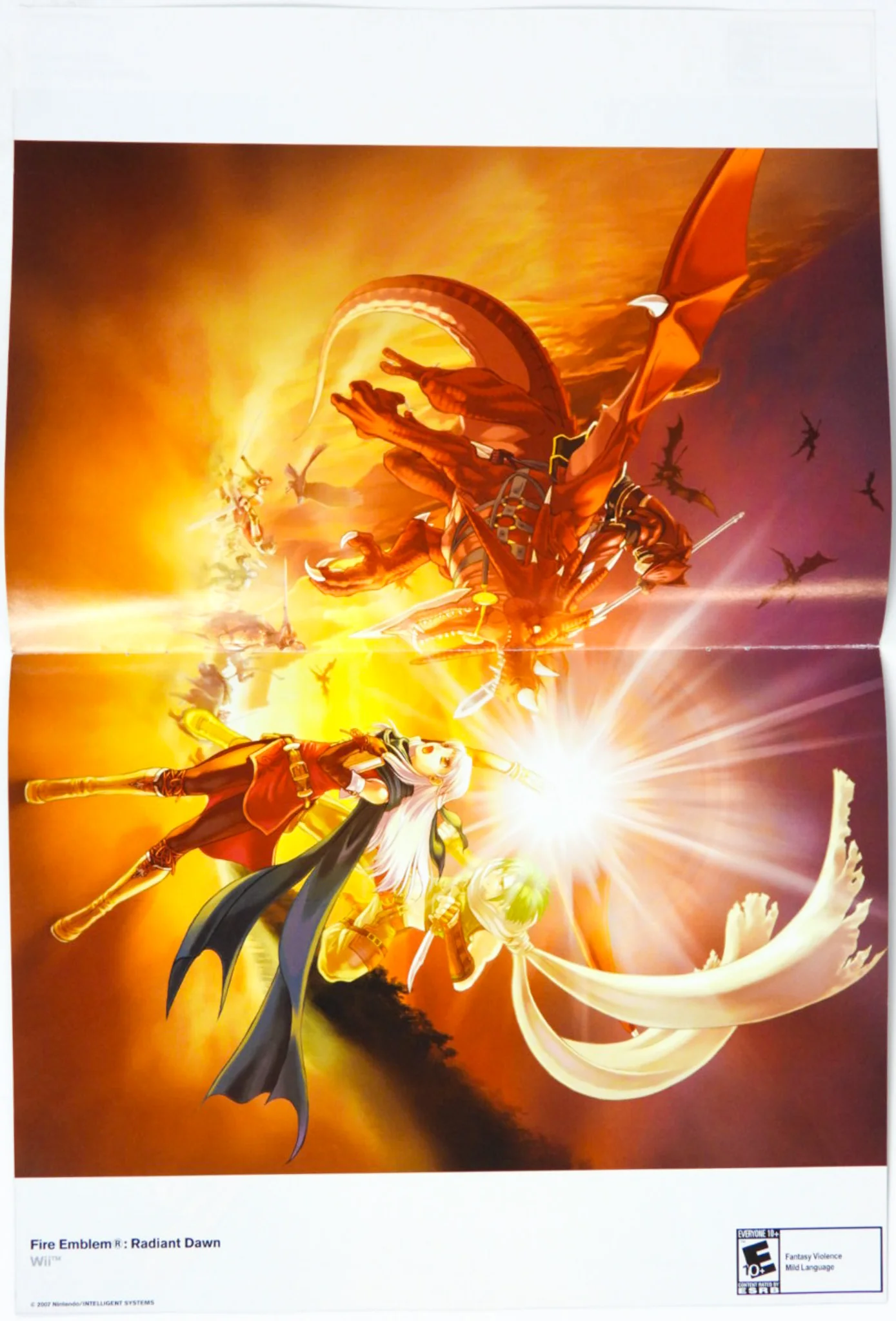 Elite Beat Agents And Fire Emblem Radiant Dawn [Nintendo Power] [Poster] (Nintendo DS) - Image 2