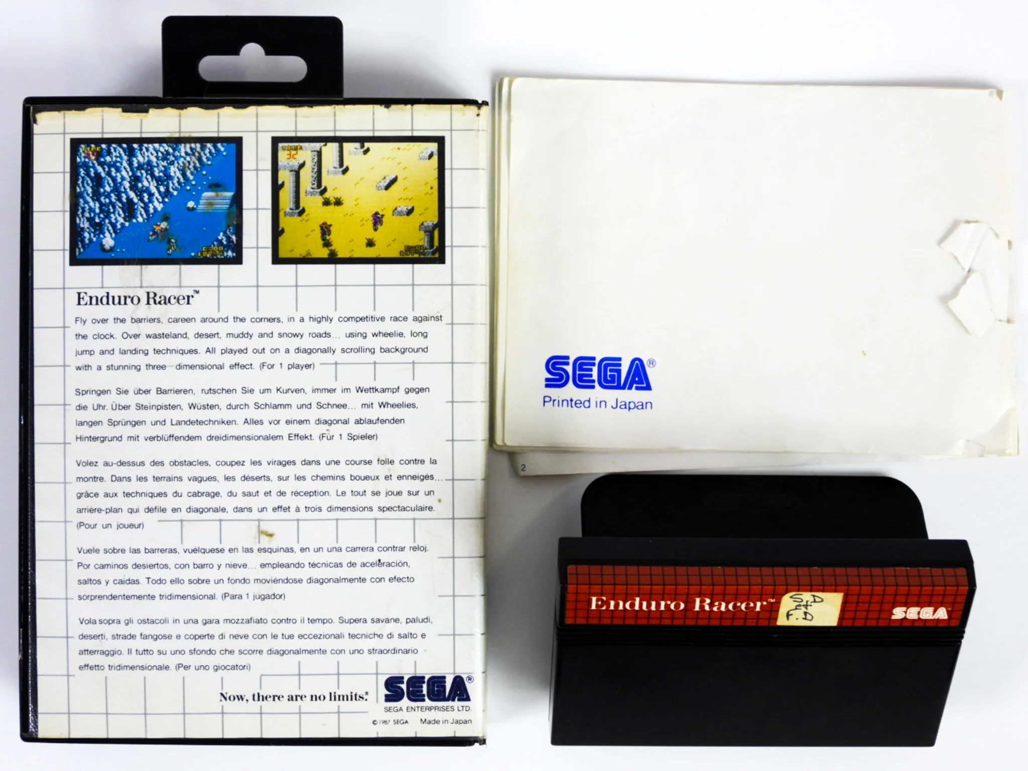 Enduro Racer [PAL] (Sega Master System) - Image 4