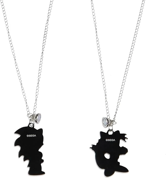 Ensemble de 2 colliers « meilleurs amis(es) » Sonic et Tails SEGA - Image 3
