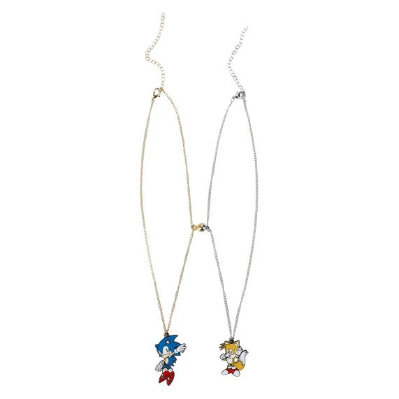 Ensemble de 2 colliers « meilleurs amis(es) » Sonic et Tails SEGA - Image 5