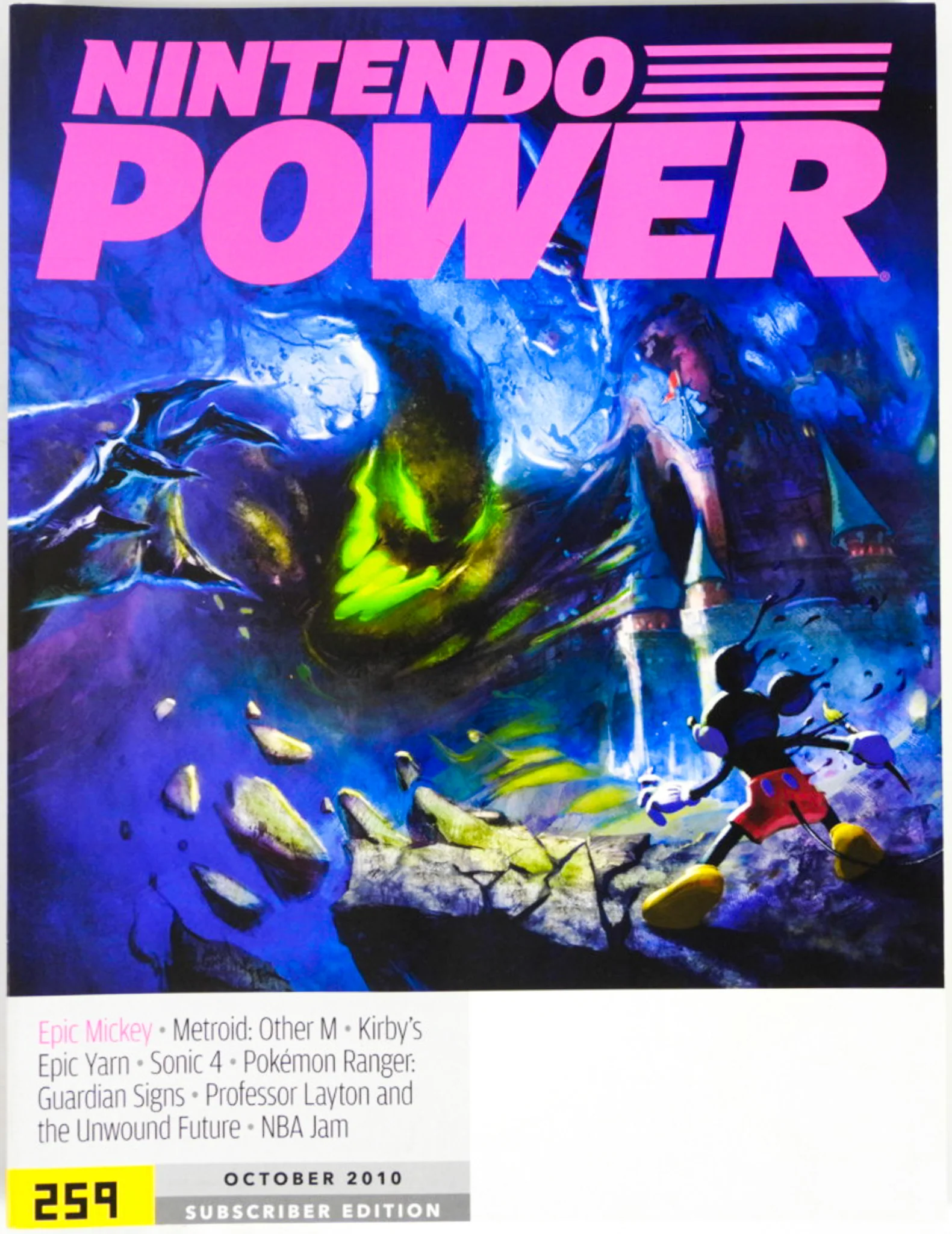 Epic Mickey [Volume 259] [Subscriber] [Nintendo Power] (Magazines) - Image 3