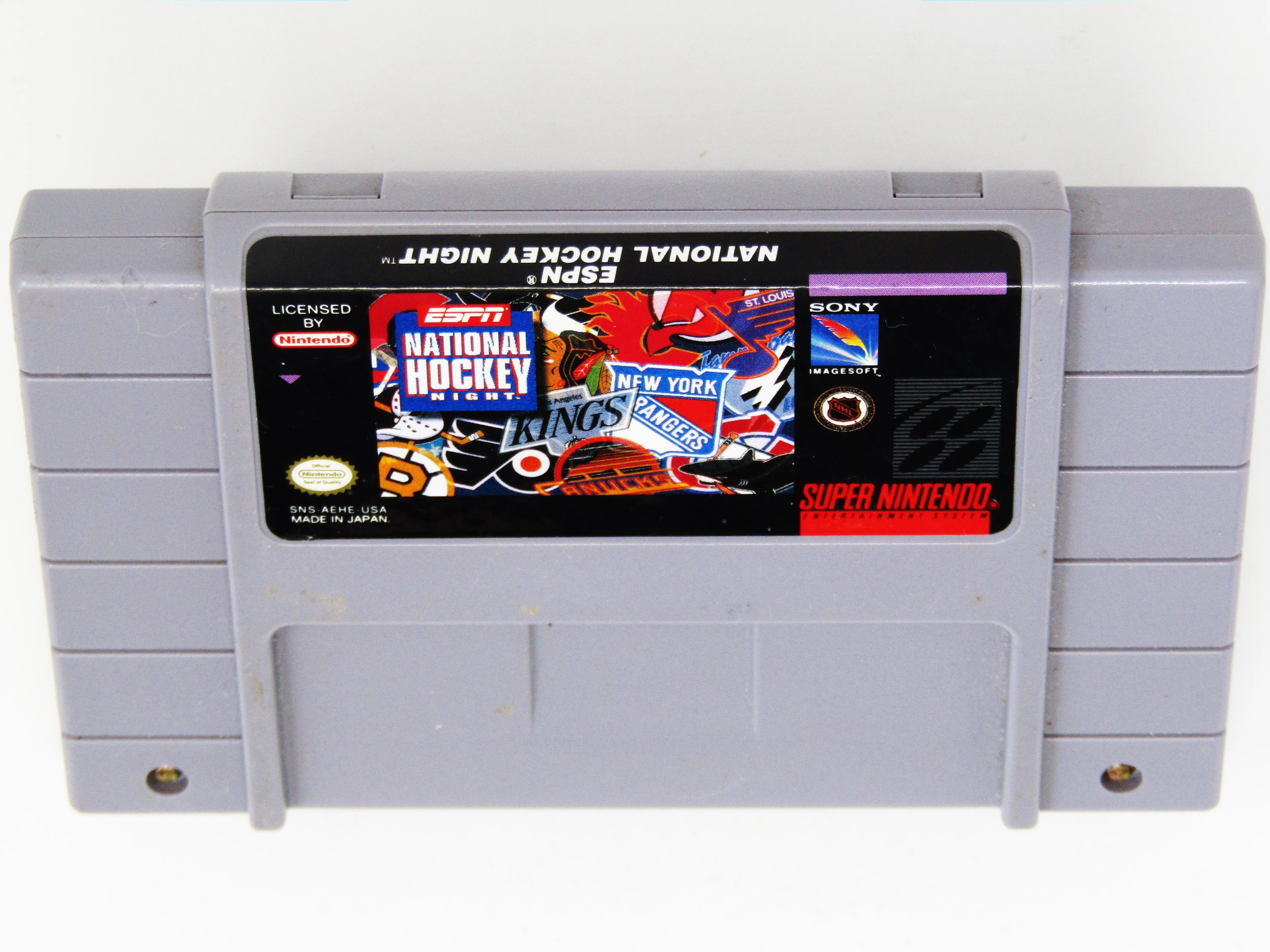 ESPN National Hockey Night (Super Nintendo / SNES) - Image 3