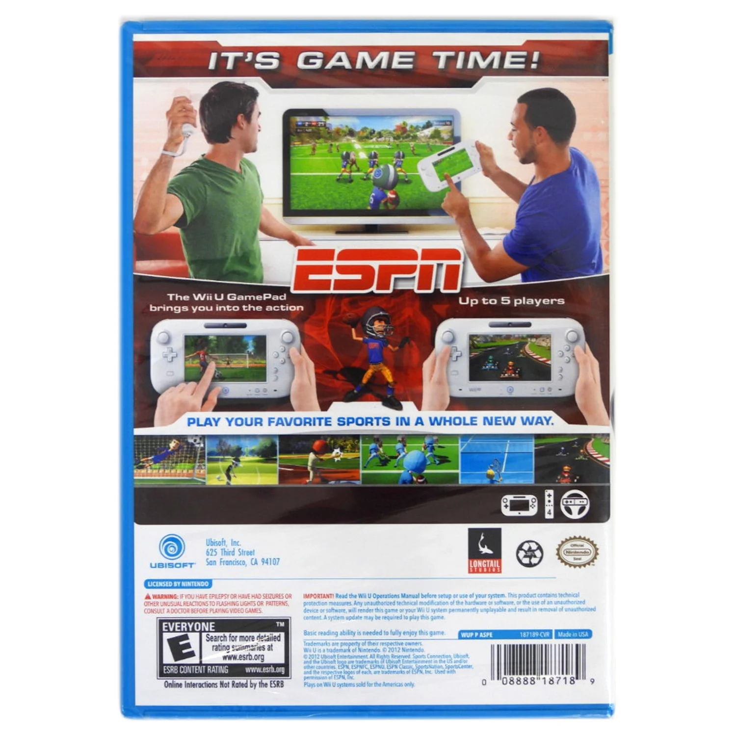 ESPN Sports Connection (Nintendo Wii U) - Image 2