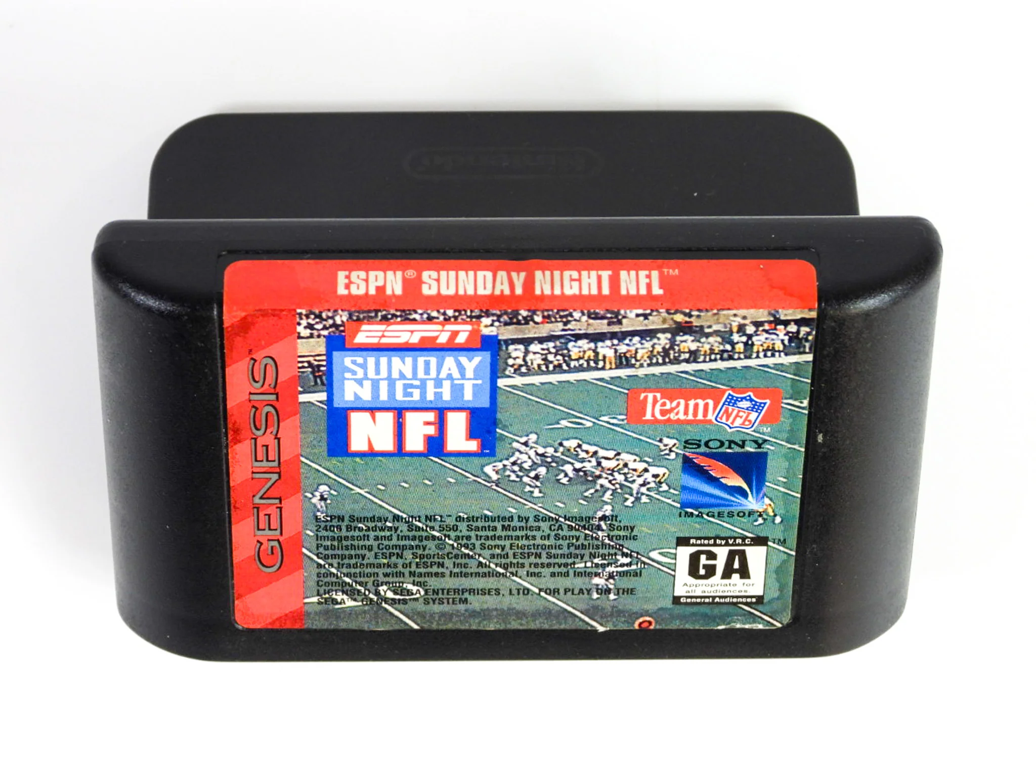 ESPN Sunday Night NFL (Sega Genesis) - Image 2