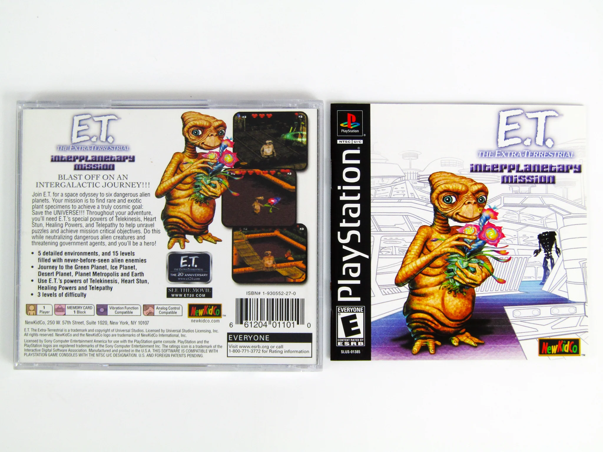 ET The Extra Terrestrial: Interplanetary Mission (PlayStation / PS1) - Image 2