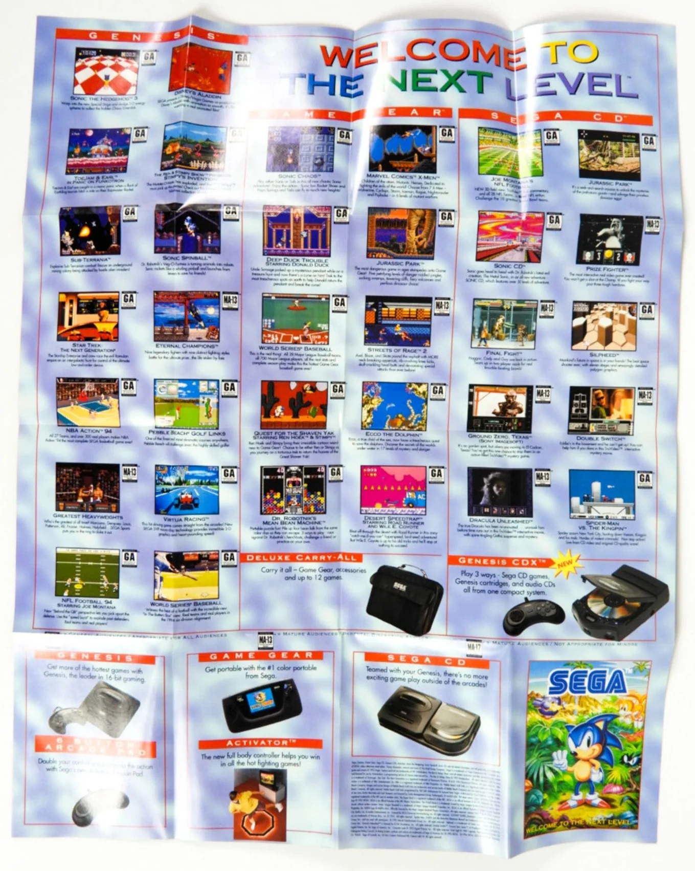 Eternal Champions [Poster] (Sega Genesis) - Image 2