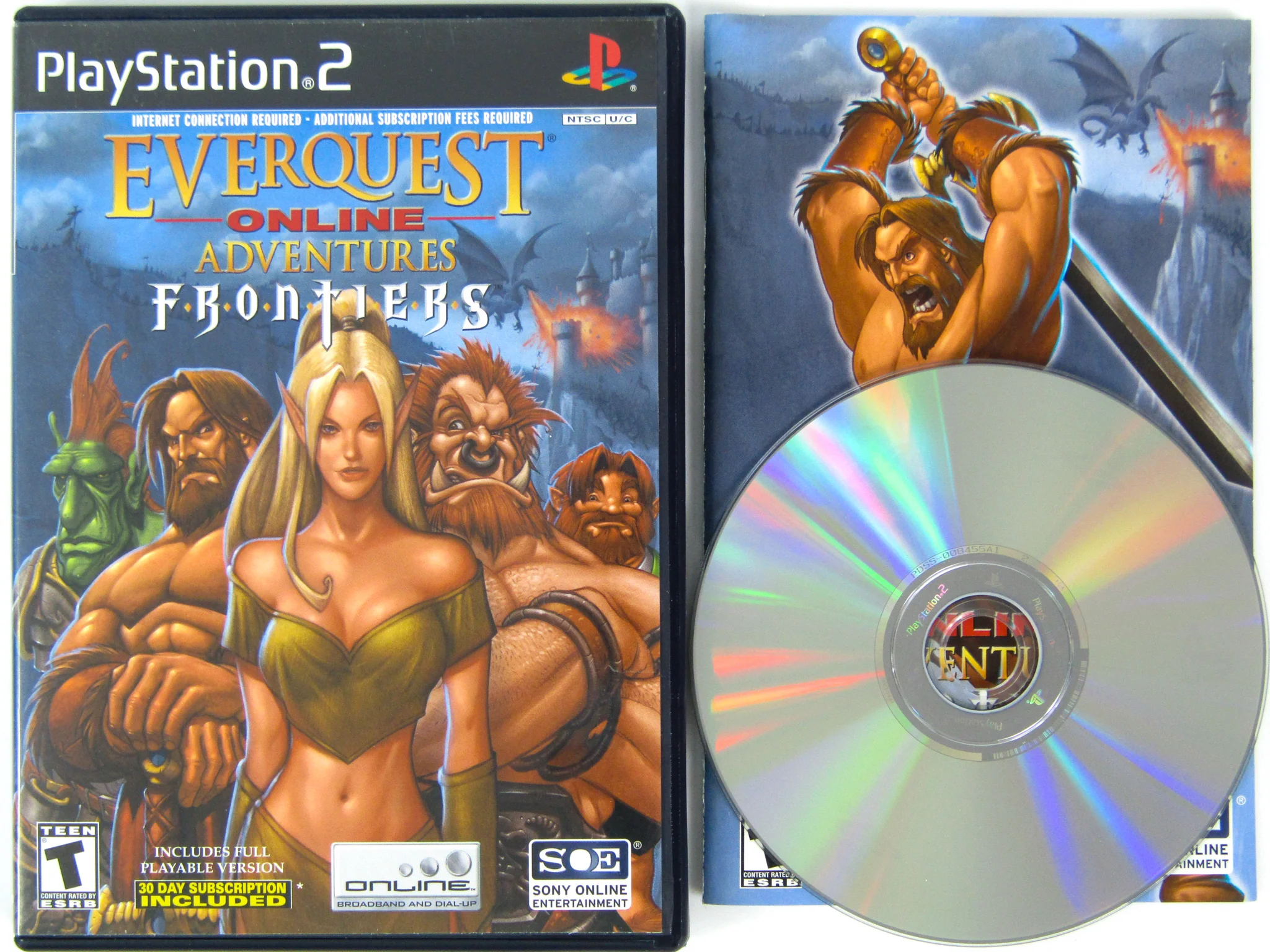 EverQuest Online Adventures Frontiers (PlayStation 2 / PS2)