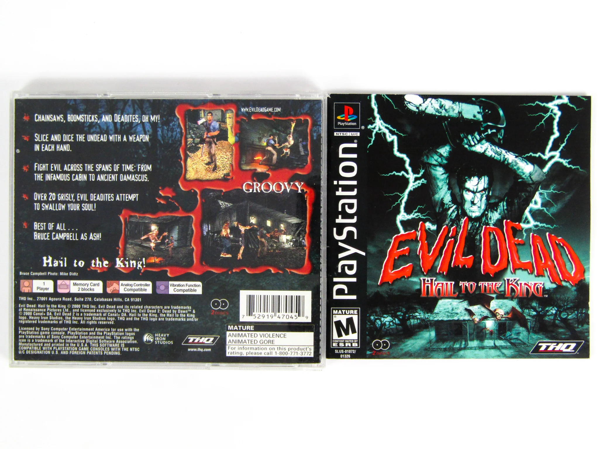 Evil Dead Hail To The King (PlayStation / PS1) - Image 2