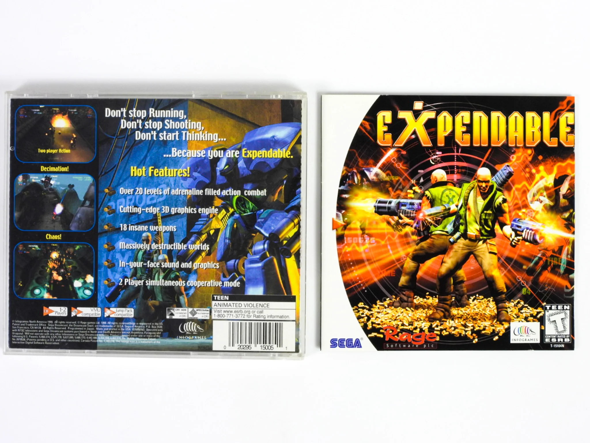 Expendable (Sega Dreamcast) - Image 2