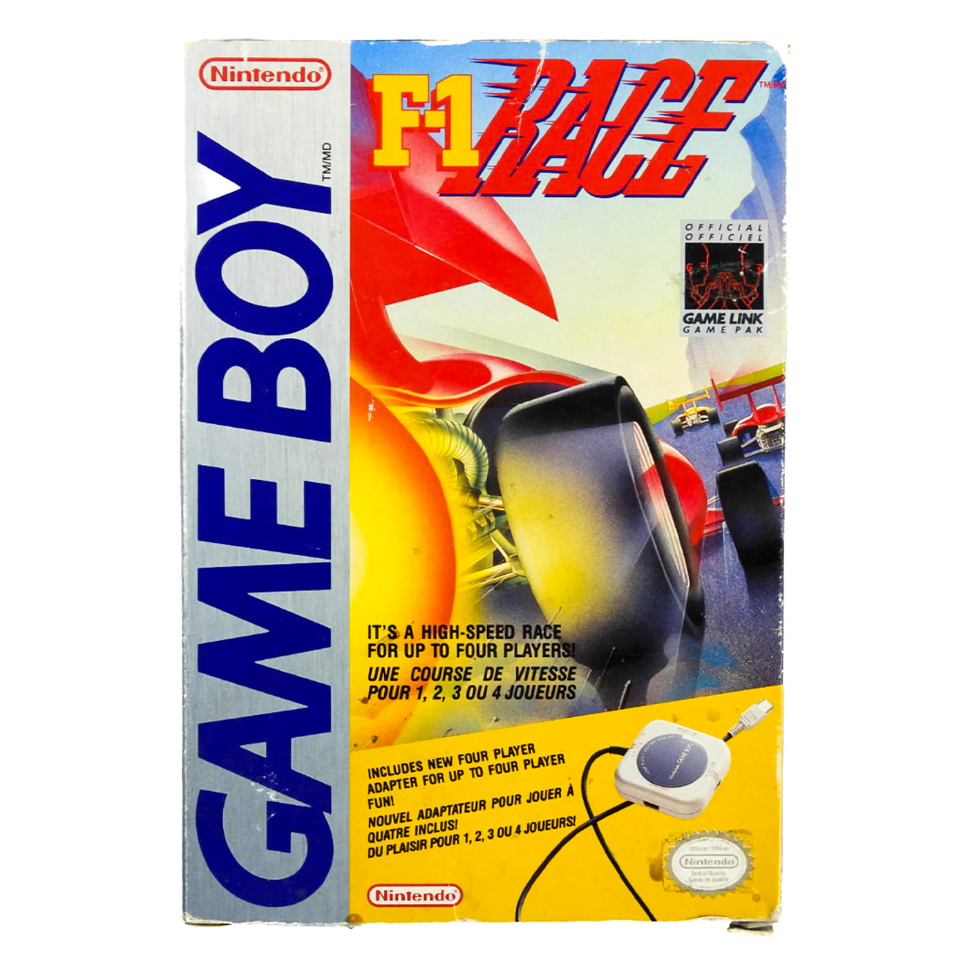 F-1 Race [Four Player Adapter Bundle] [CAN Version] (Nintendo Game Boy) - Image 2