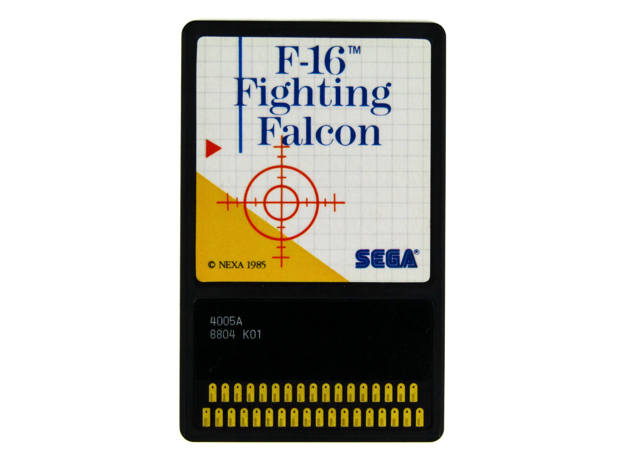 F-16 Fighting Falcon [Sega Card] (Sega Master System) - Image 2