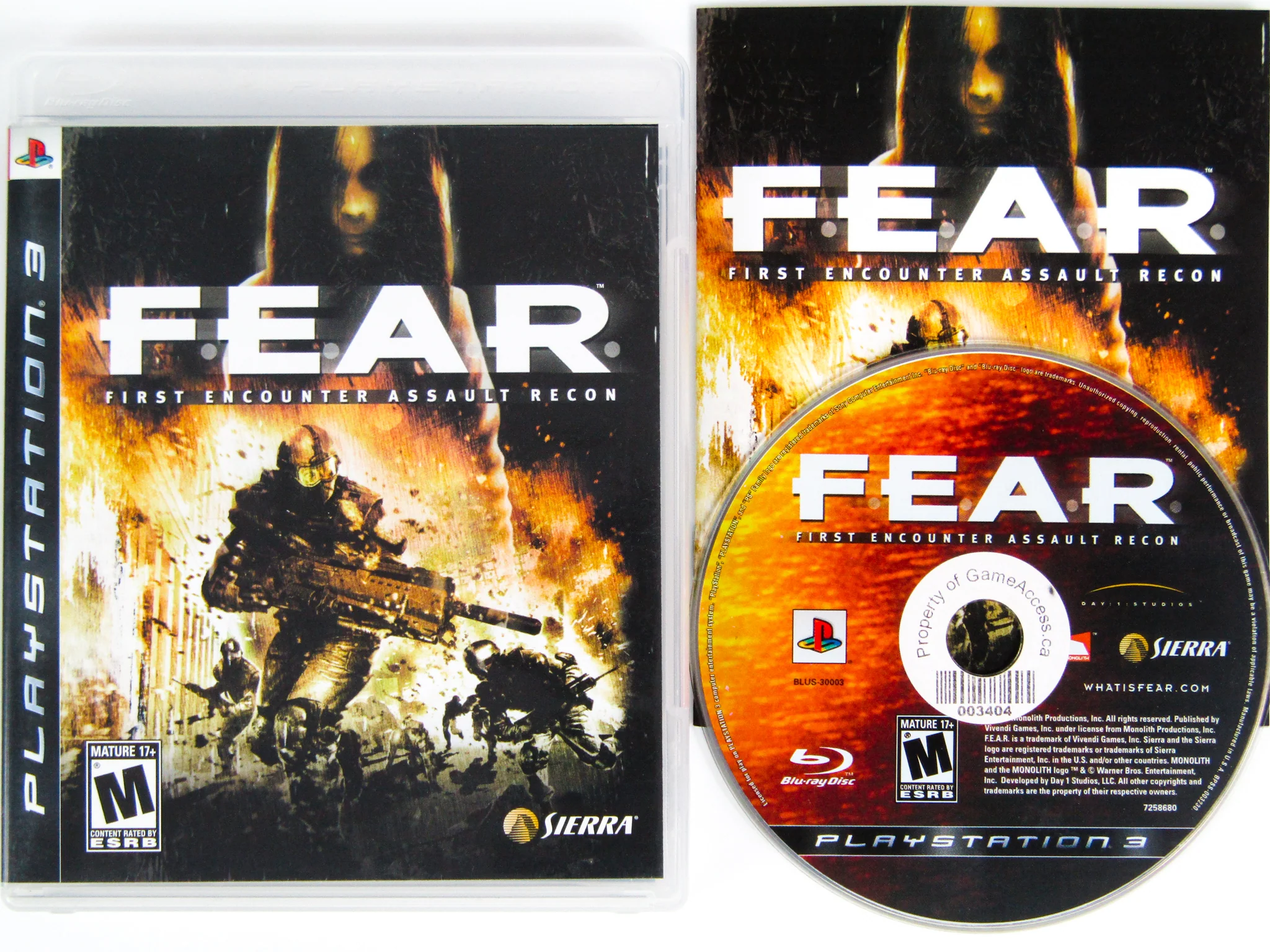F.E.A.R. (PlayStation 3 / PS3) - Image 2