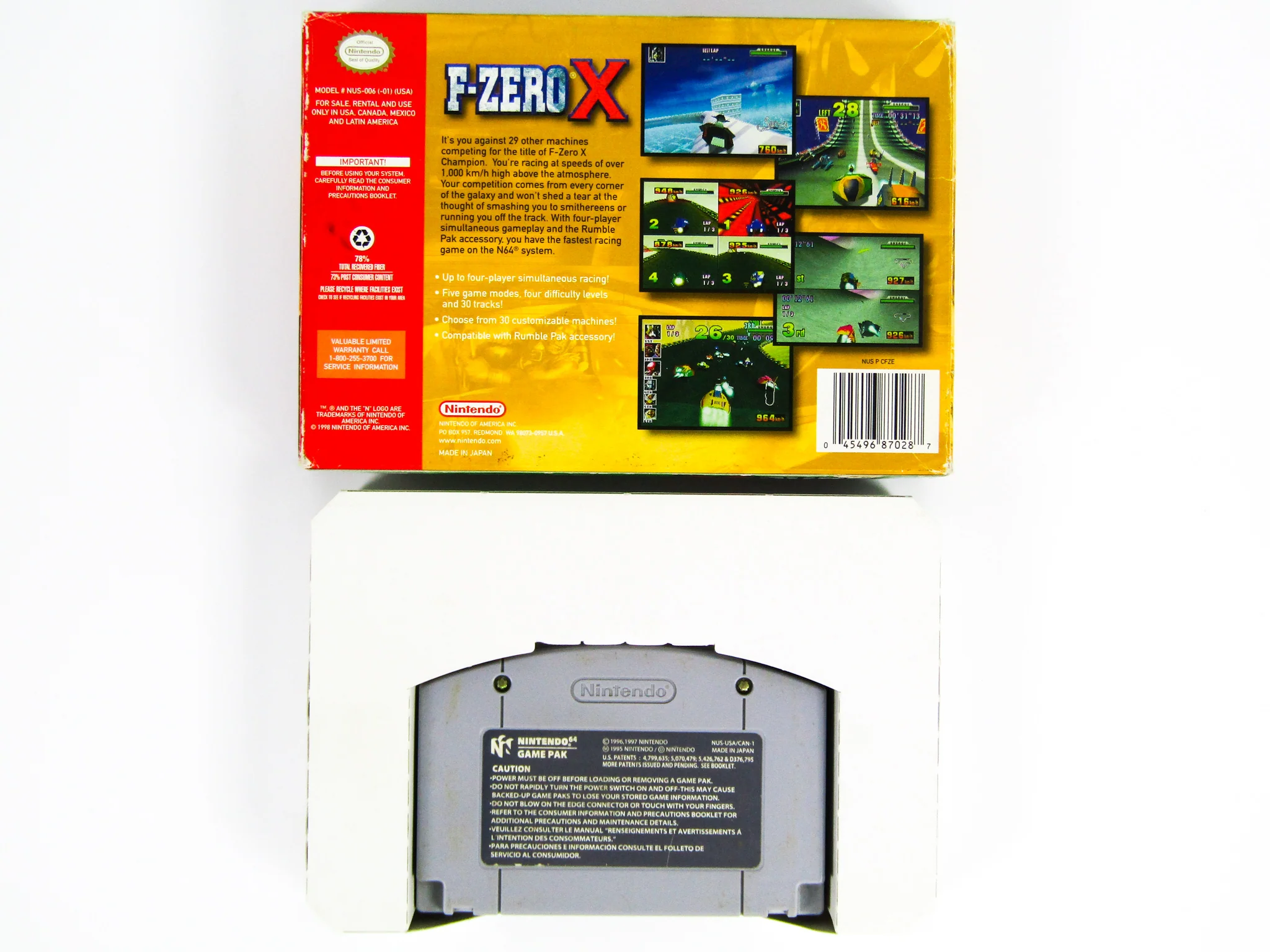 F-Zero X (Nintendo 64 / N64) - Image 5