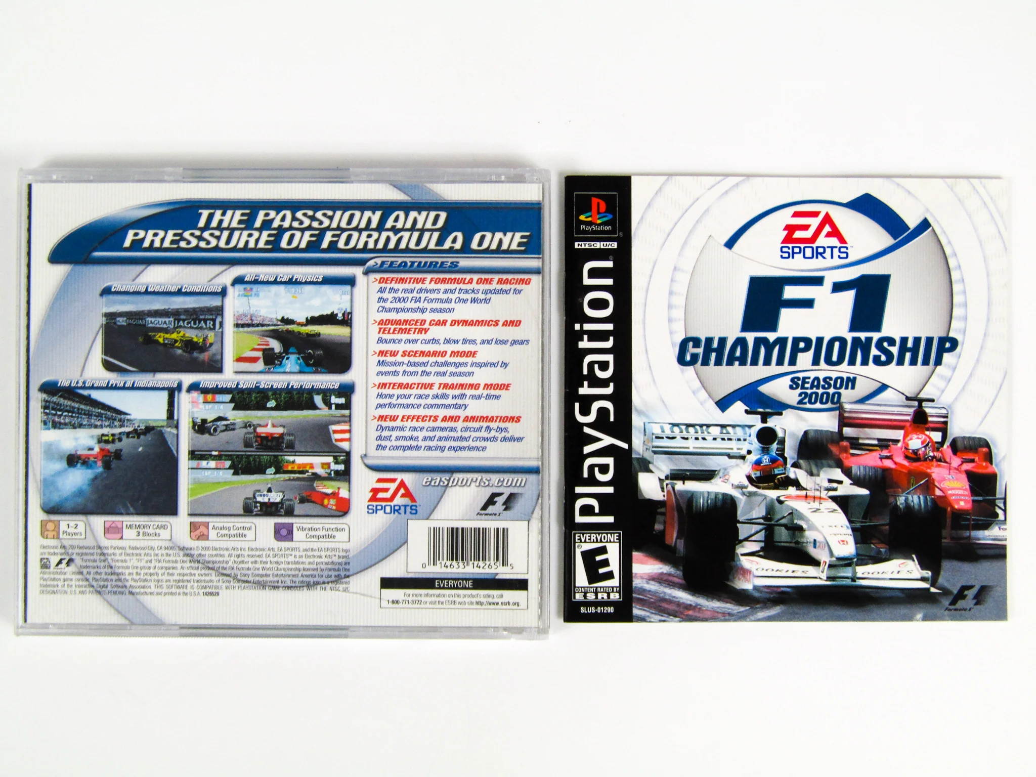 F1 Championship Season 2000 (PlayStation / PS1) - Image 2
