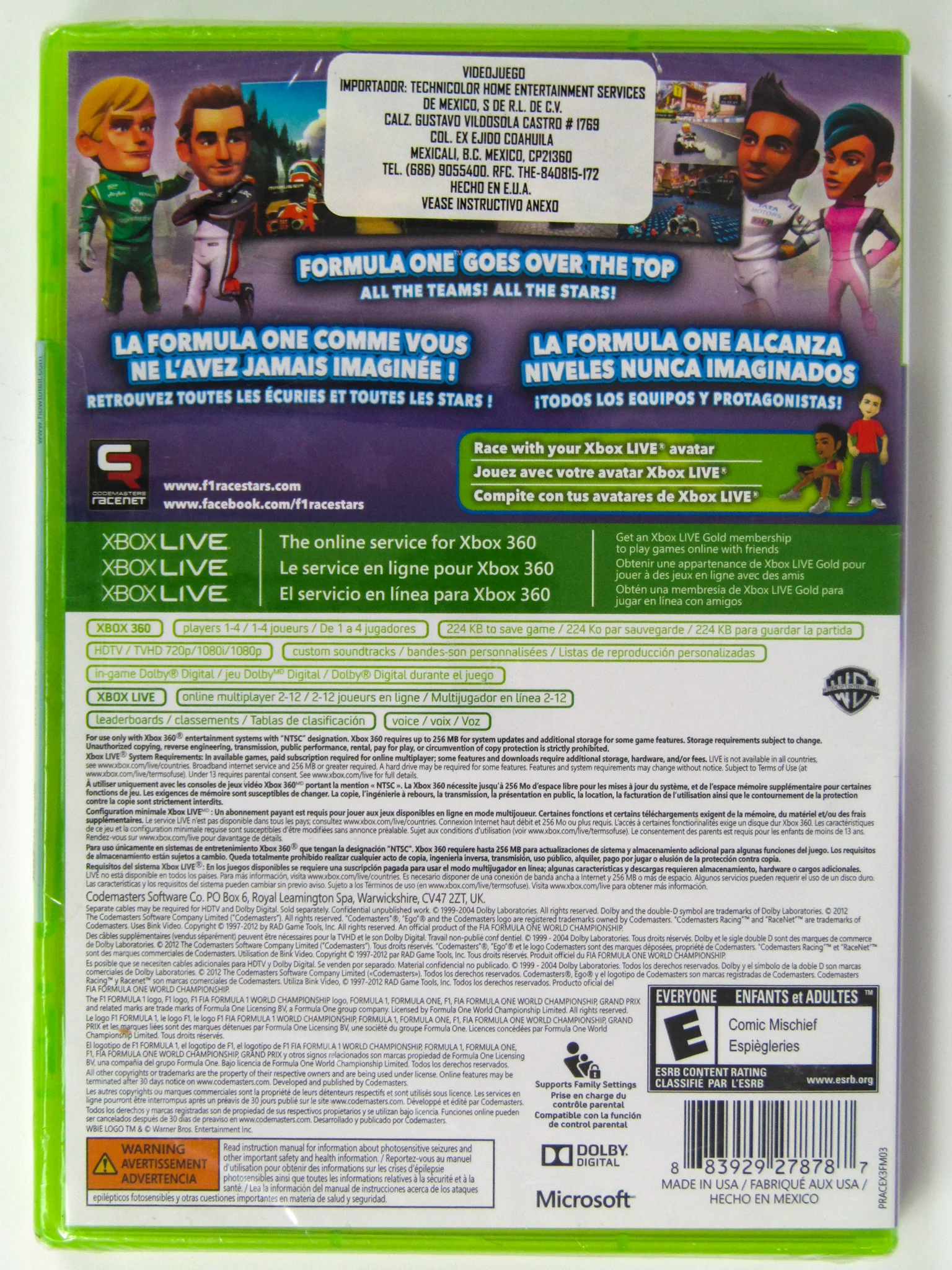 F1 Race Stars (Xbox 360) - Image 2