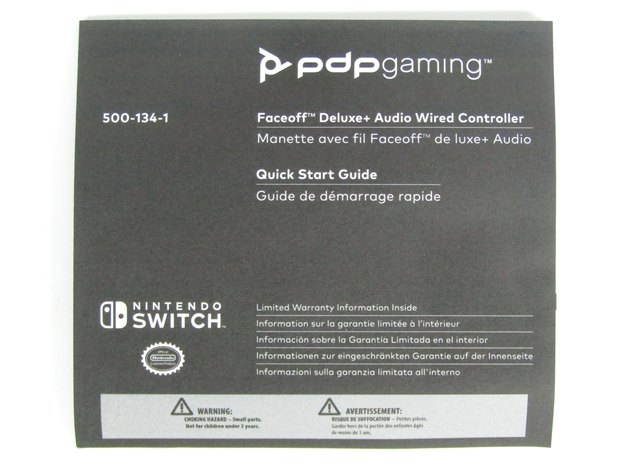 Faceoff Deluxe Audio Wired Controller - Link Yellow [PDP] (Nintendo Switch) - Image 5