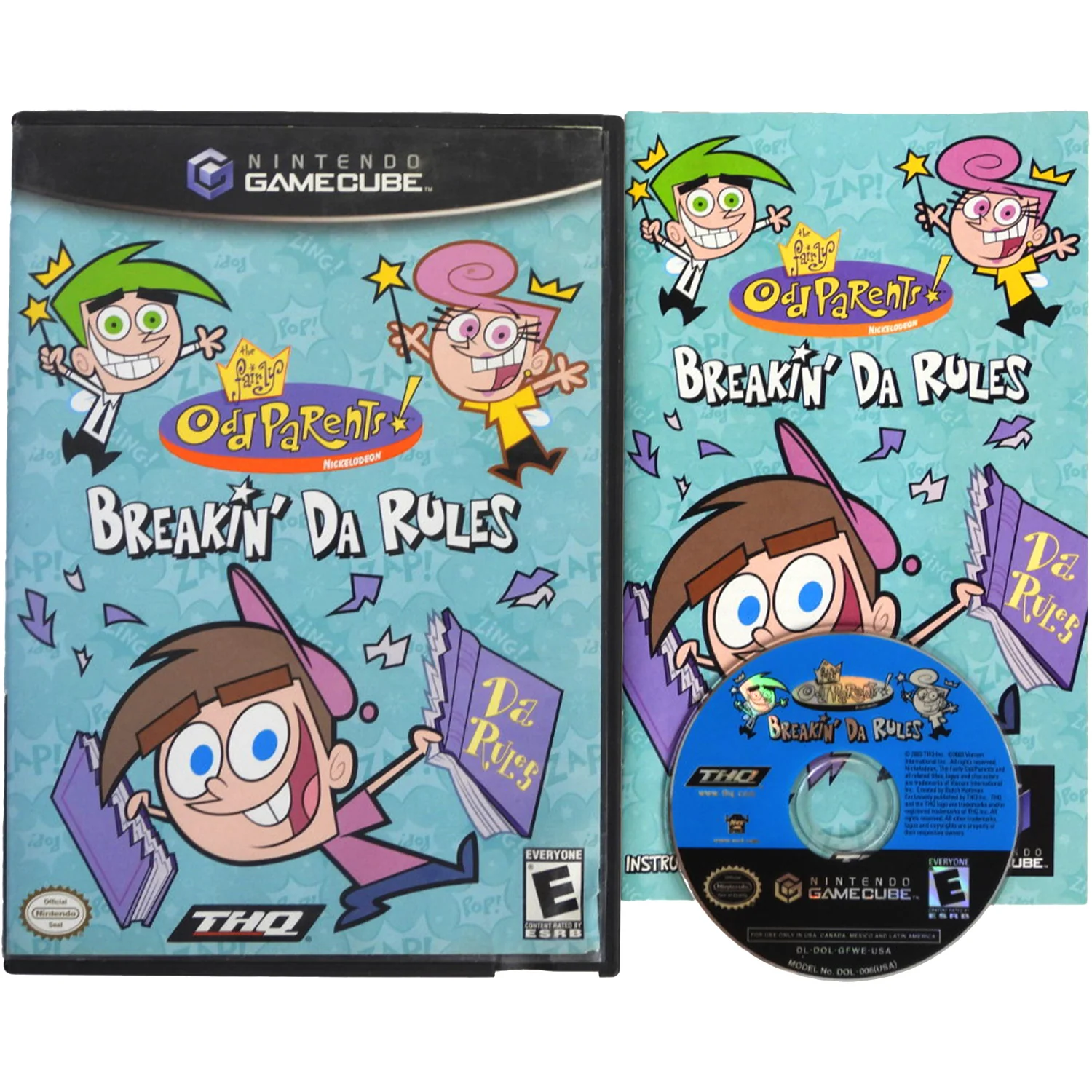 Fairly Odd Parents: Breakin' Da Rules (Nintendo GameCube) - Image 2