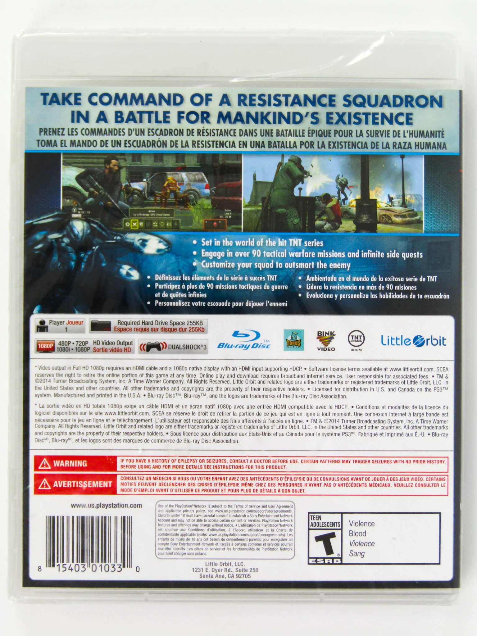 Falling Skies: The Game (PlayStation 3 / PS3) - Image 2