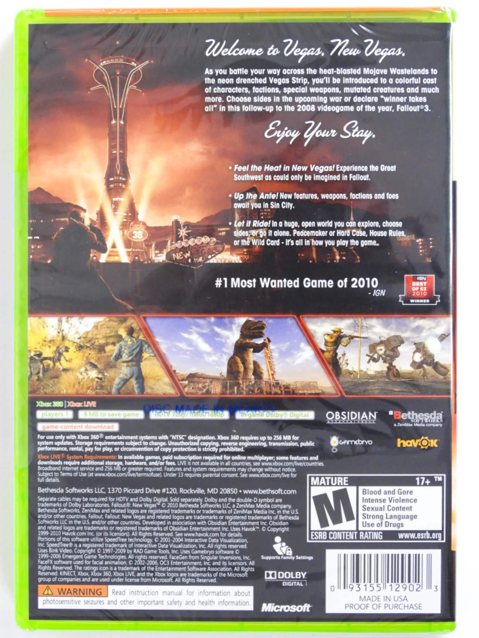 Fallout: New Vegas [Collector's Edition] (Xbox 360) - Image 23