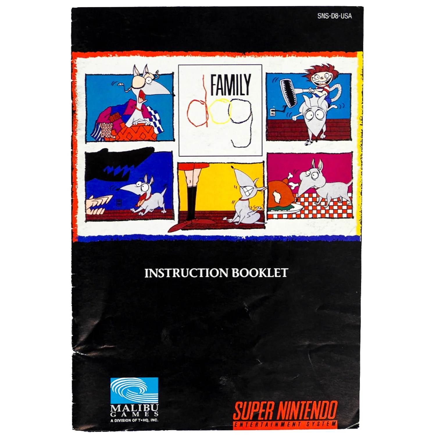 Family Dog [Manual] (Super Nintendo / SNES)