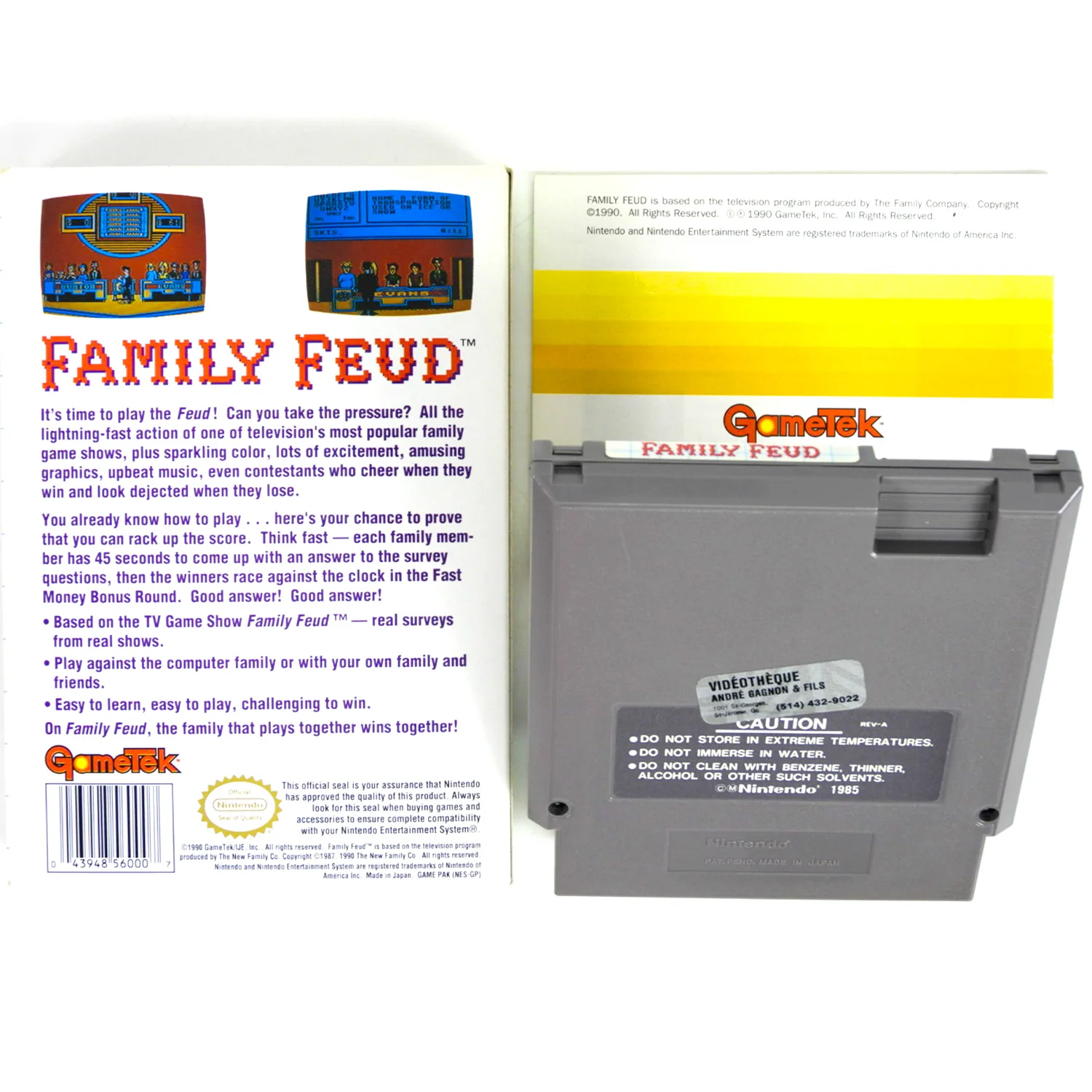 Family Feud (Nintendo / NES) - Image 2