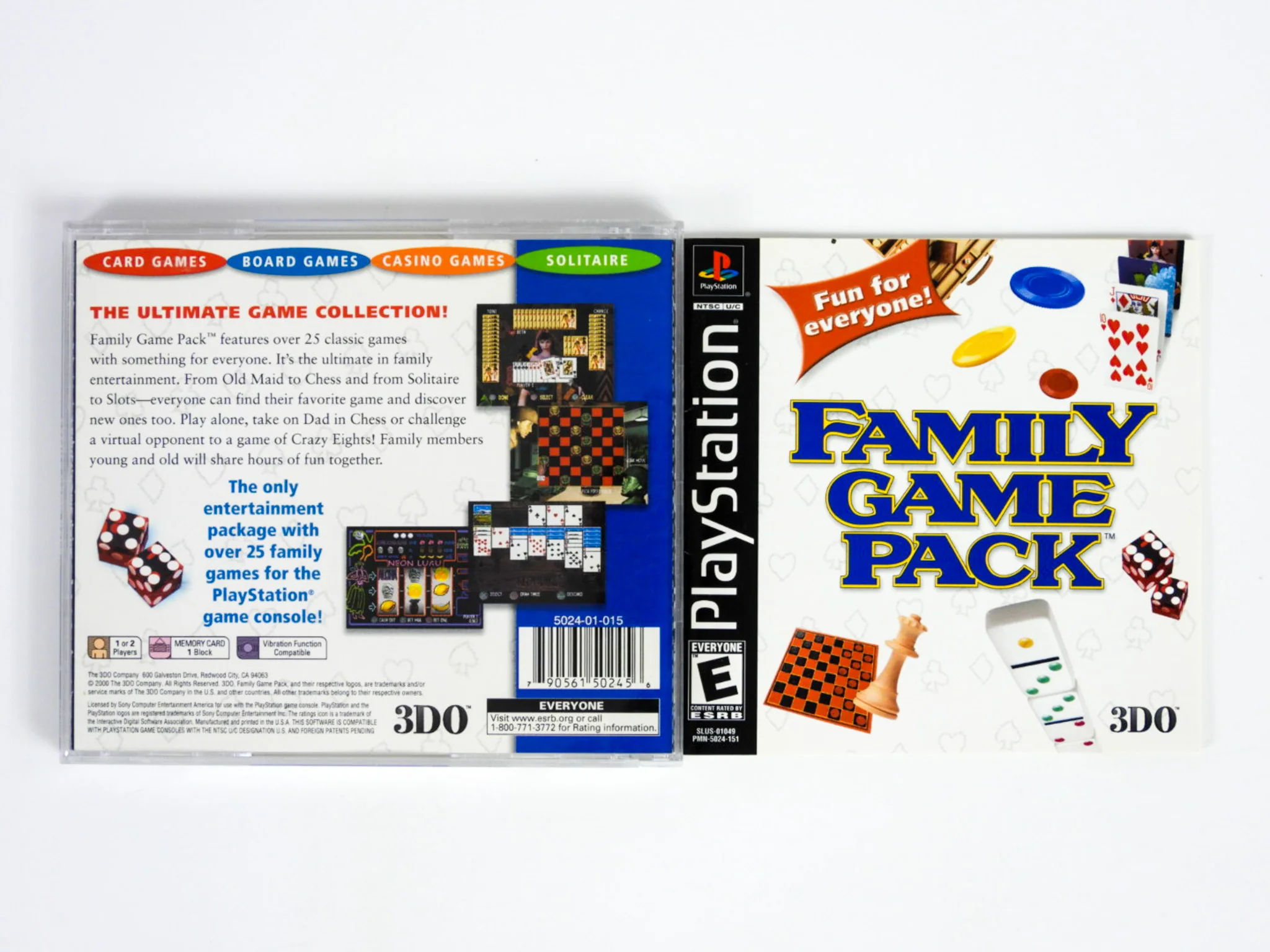 Family Game Pack (PlayStation / PS1) - Image 2