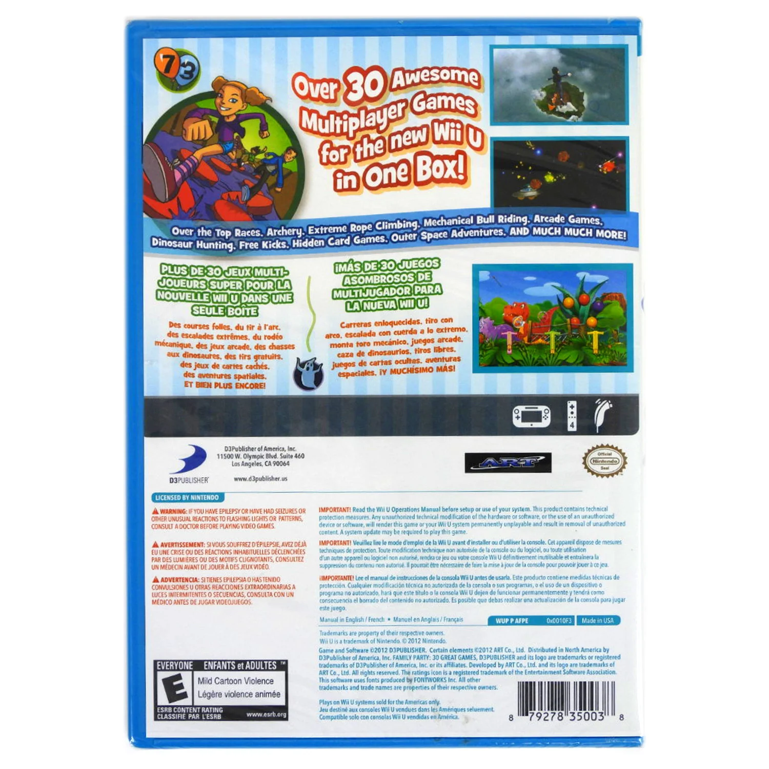 Family Party: 30 Great Games Obstacle Arcade (Nintendo Wii U) - Image 2