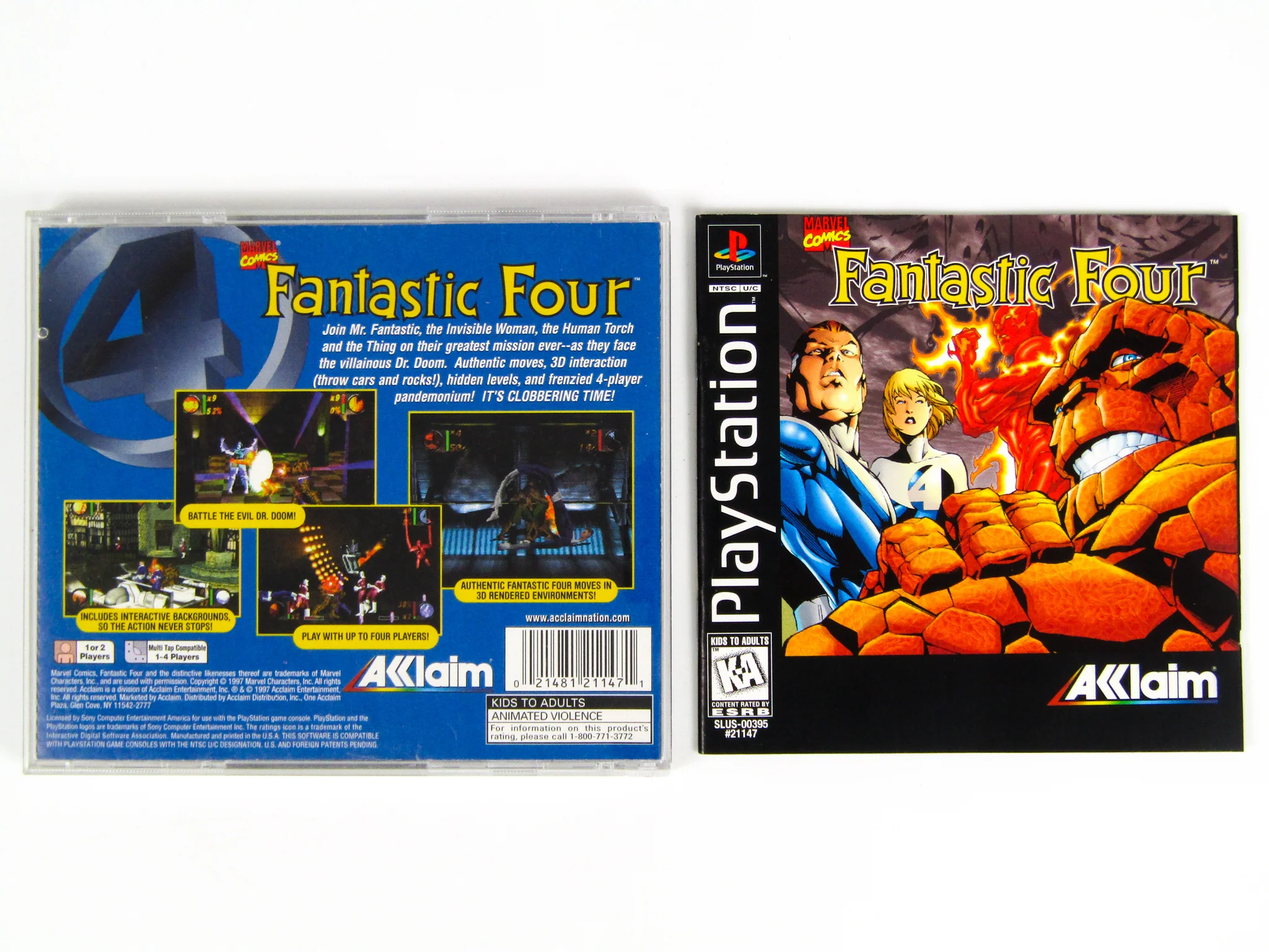 Fantastic 4 (PlayStation / PS1) - Image 2