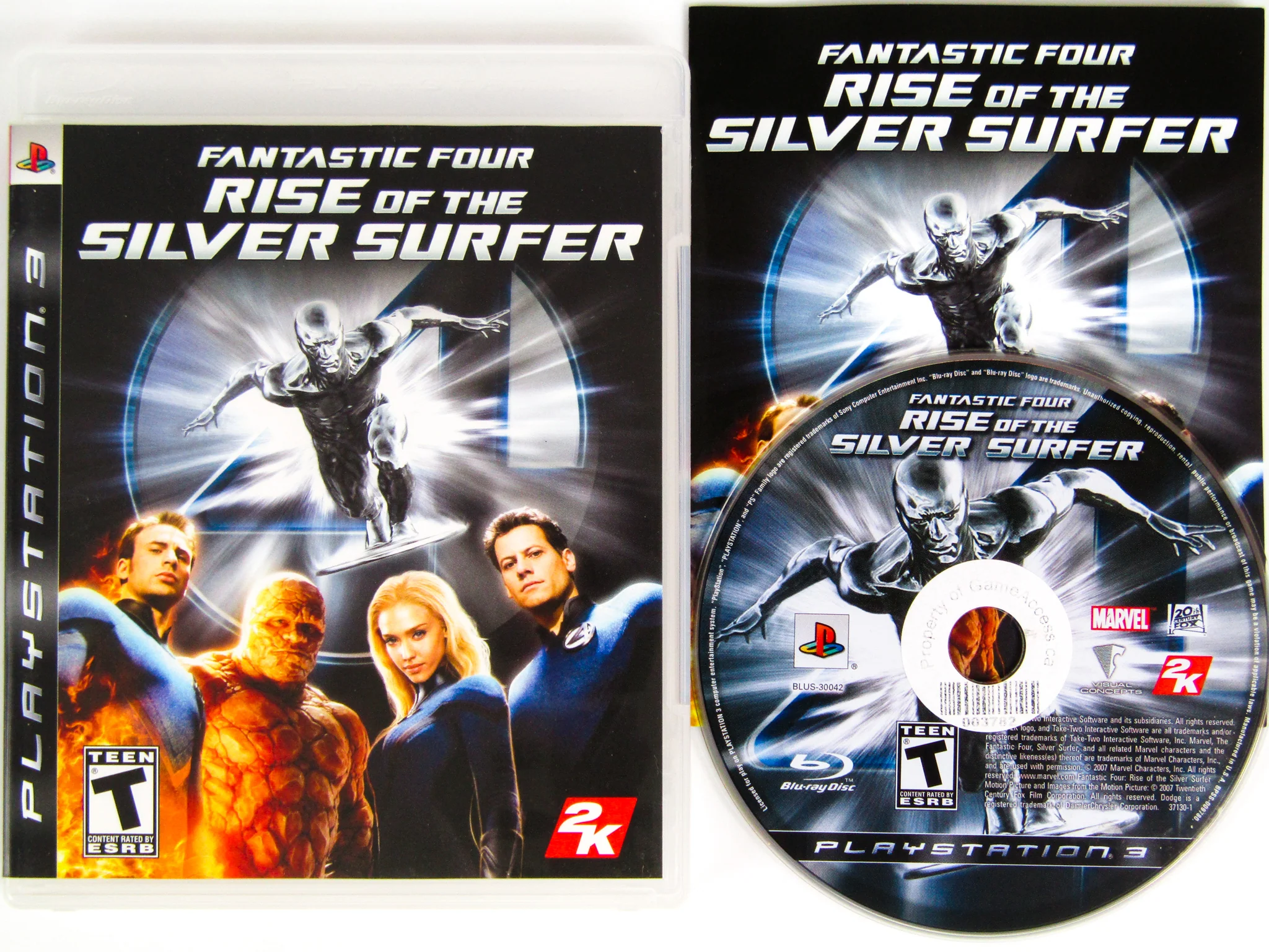Fantastic 4 Rise Of The Silver Surfer (PlayStation 3 / PS3) - Image 2
