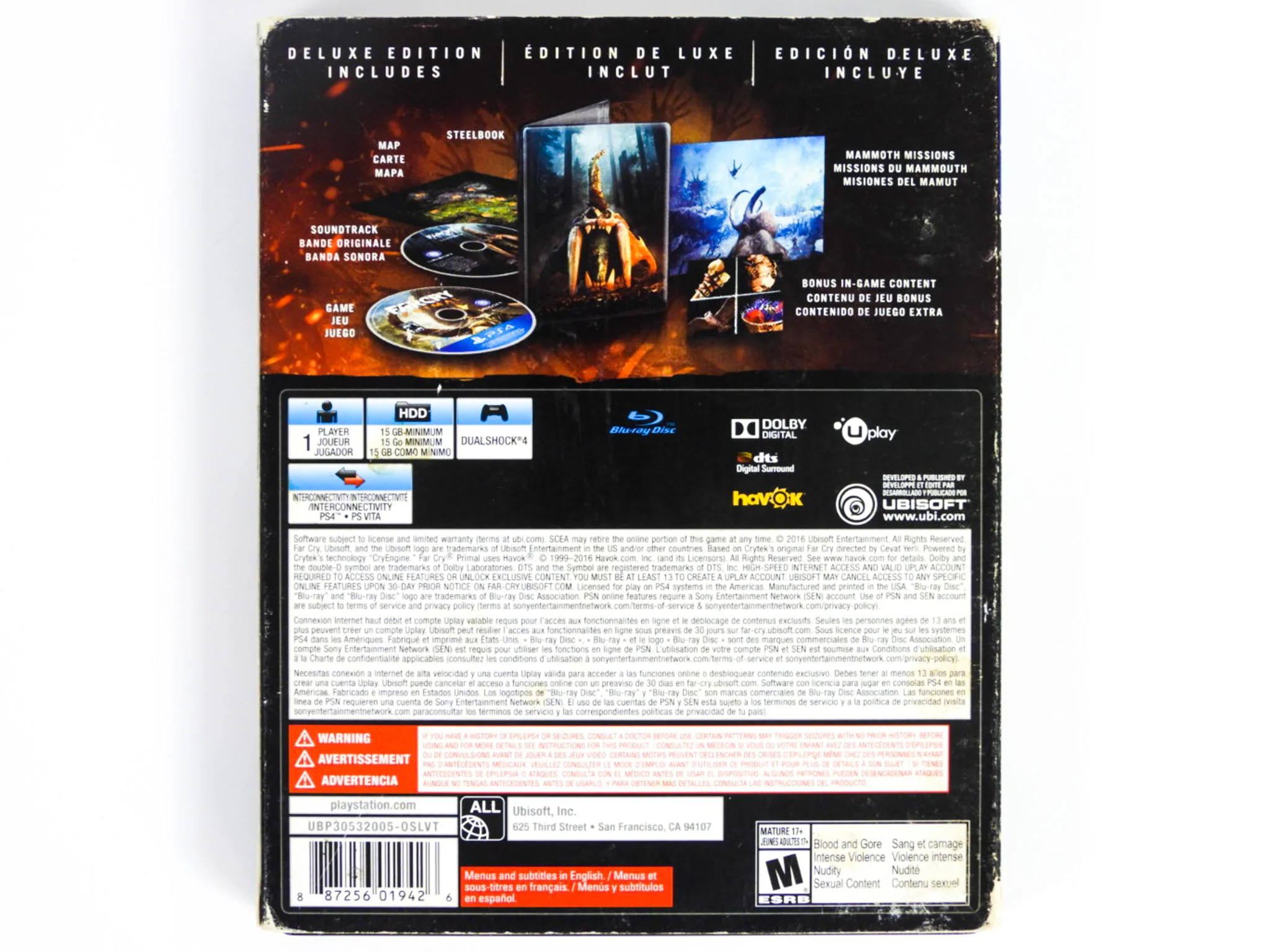 Far Cry Primal [Deluxe Edition] (PlayStation 4 / PS4) - Image 2