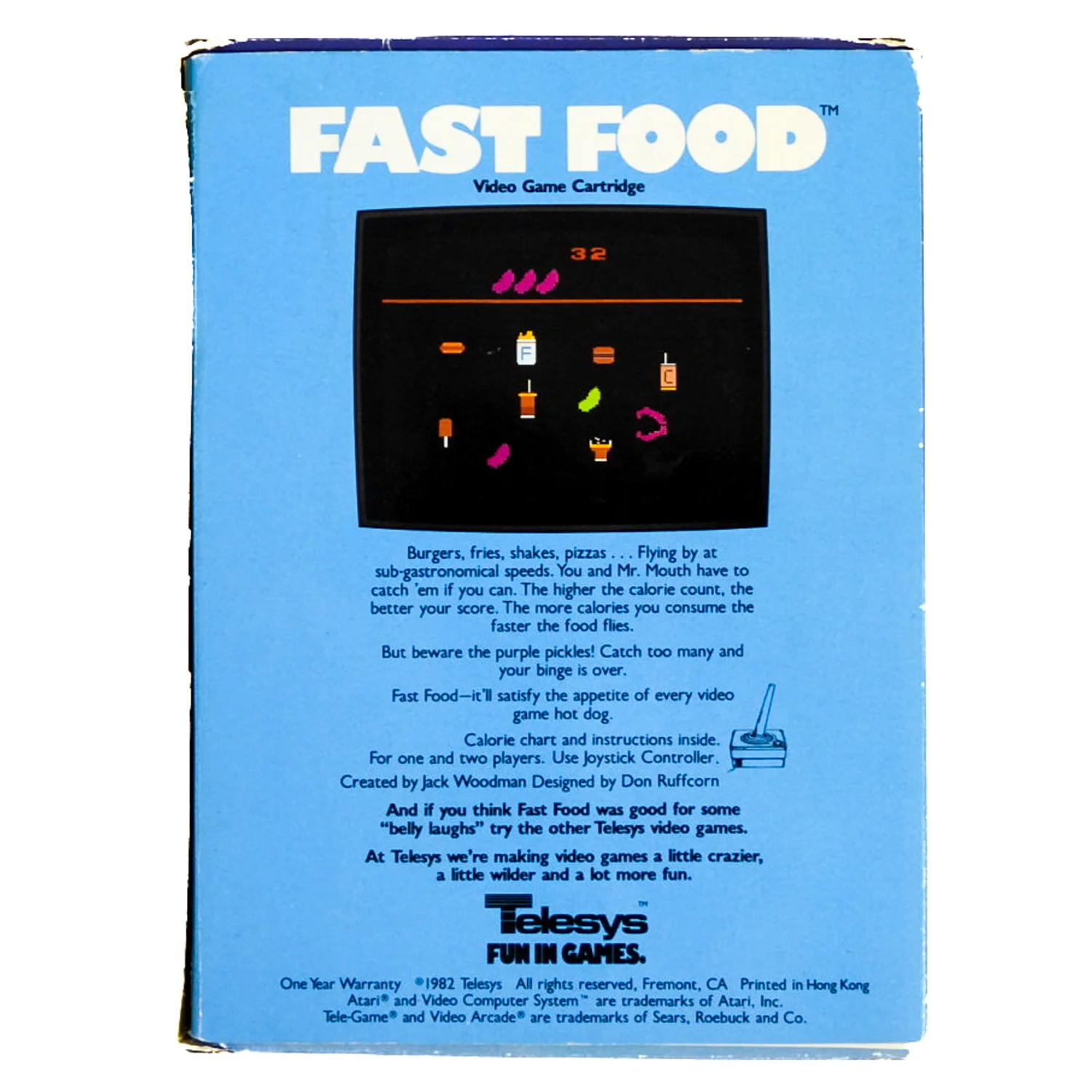 Fast Food (Atari 2600) - Image 2