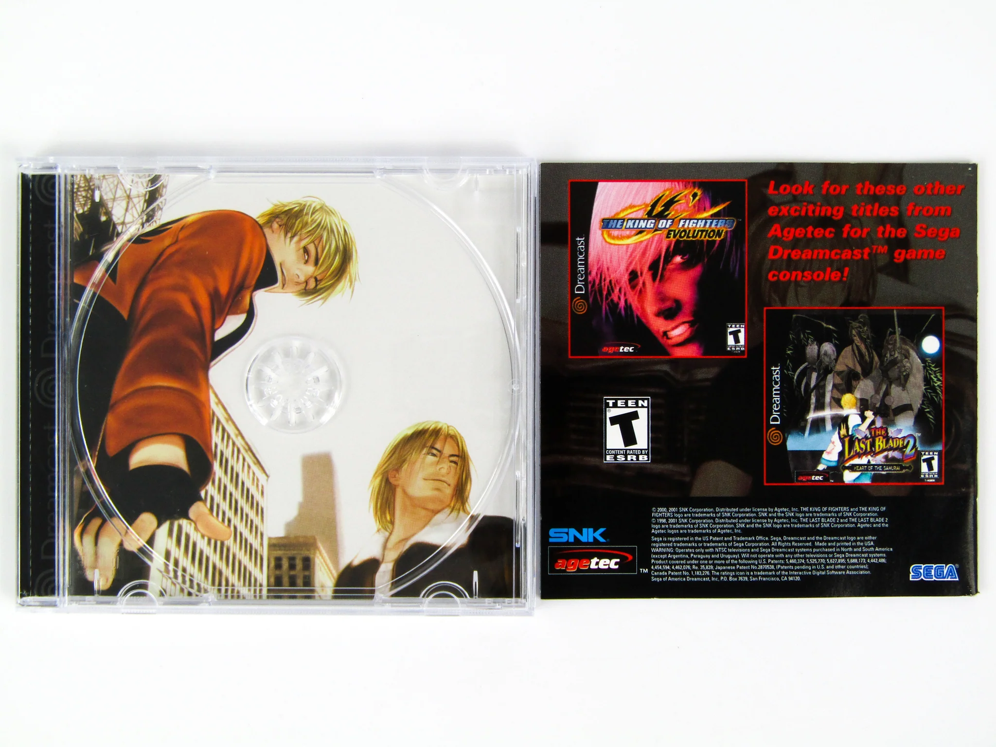 Fatal Fury Mark Of The Wolves (Sega Dreamcast) - Image 3