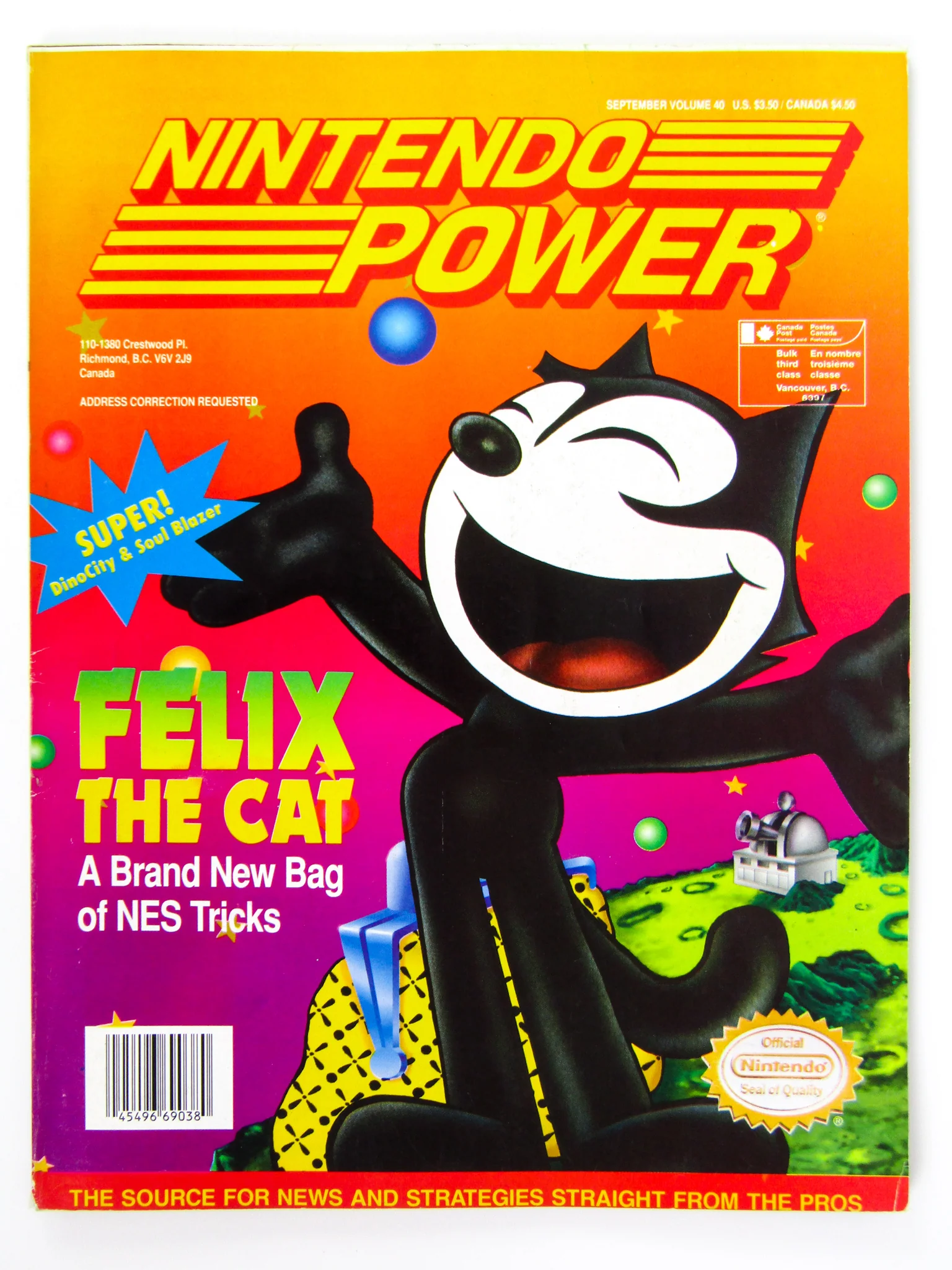 Felix The Cat [Volume 40] [Nintendo Power] (Magazines) - Image 4