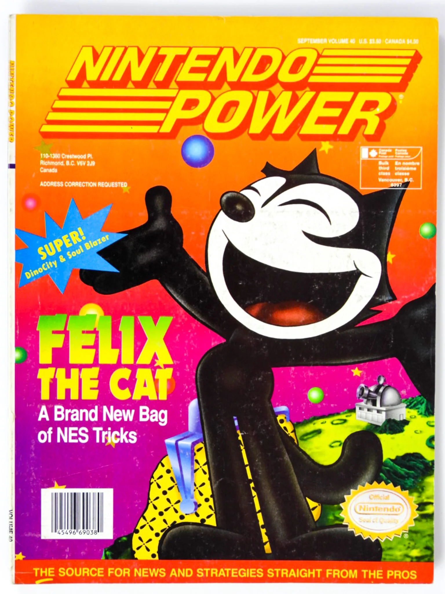 Felix The Cat [Volume 40] [Nintendo Power] (Magazines) - Image 5