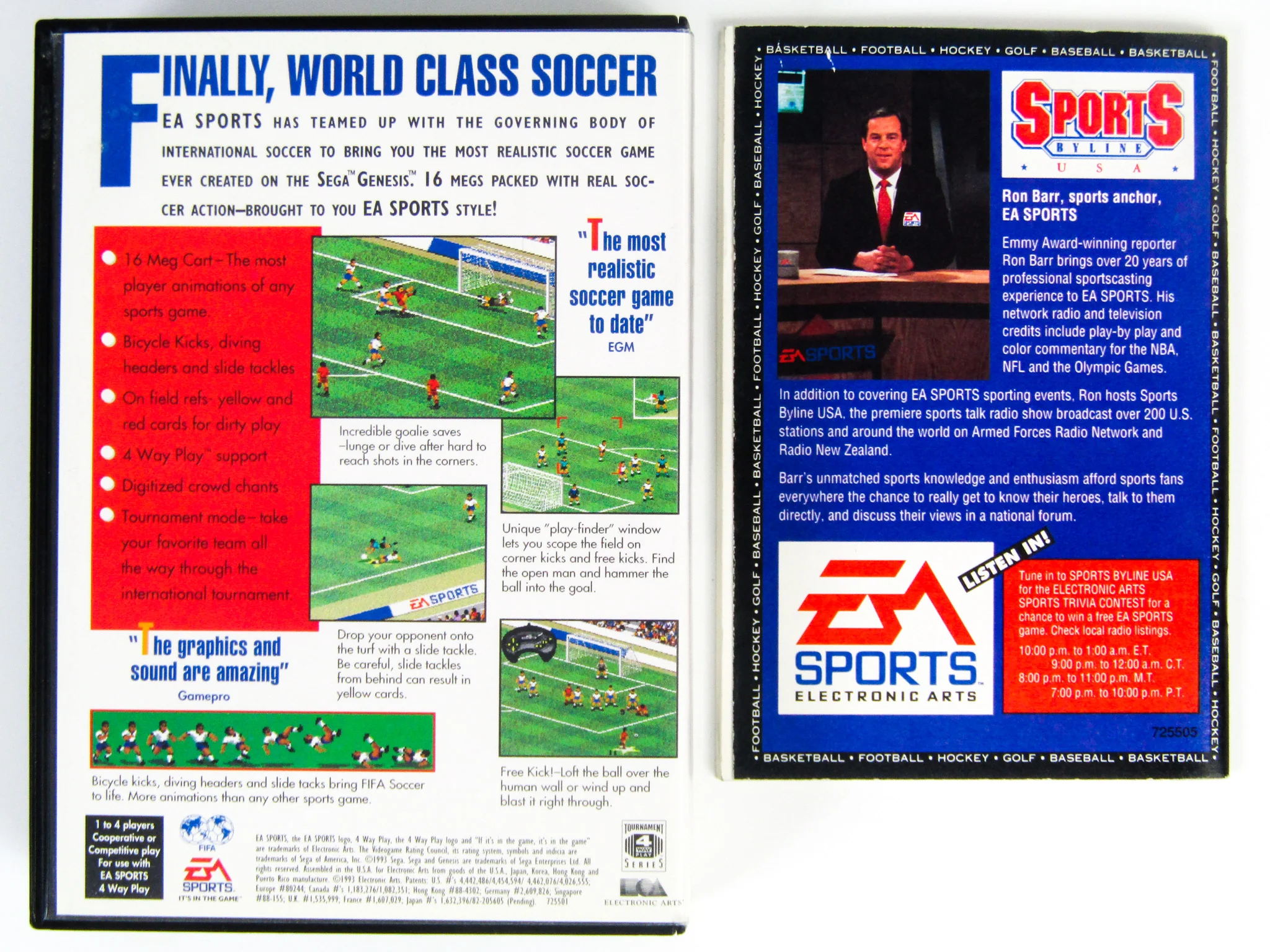 FIFA International Soccer (Sega Genesis) - Image 3