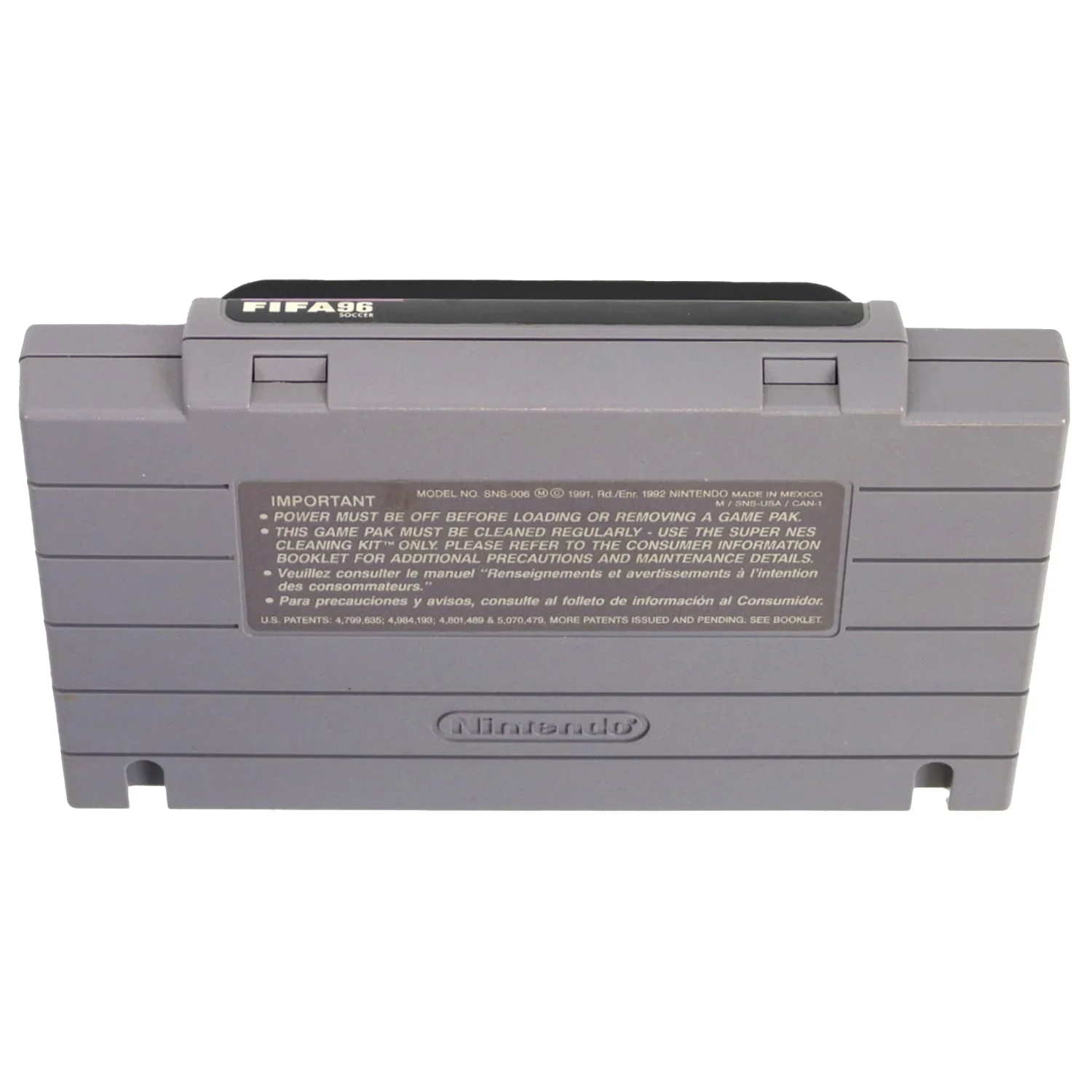 FIFA Soccer 96 (Super Nintendo / SNES) - Image 4